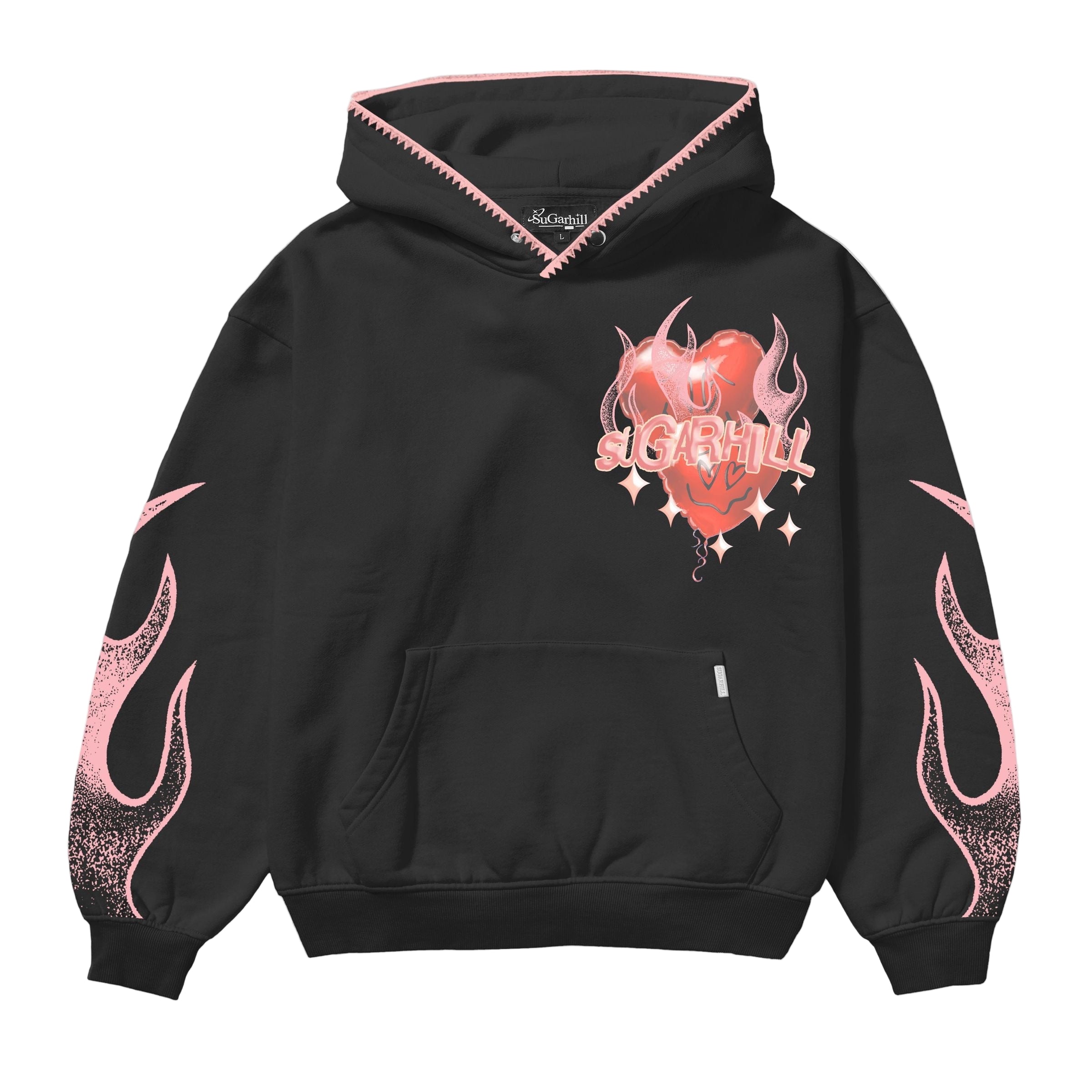 "DISCO DREAMS" HOODIE (BLACK)