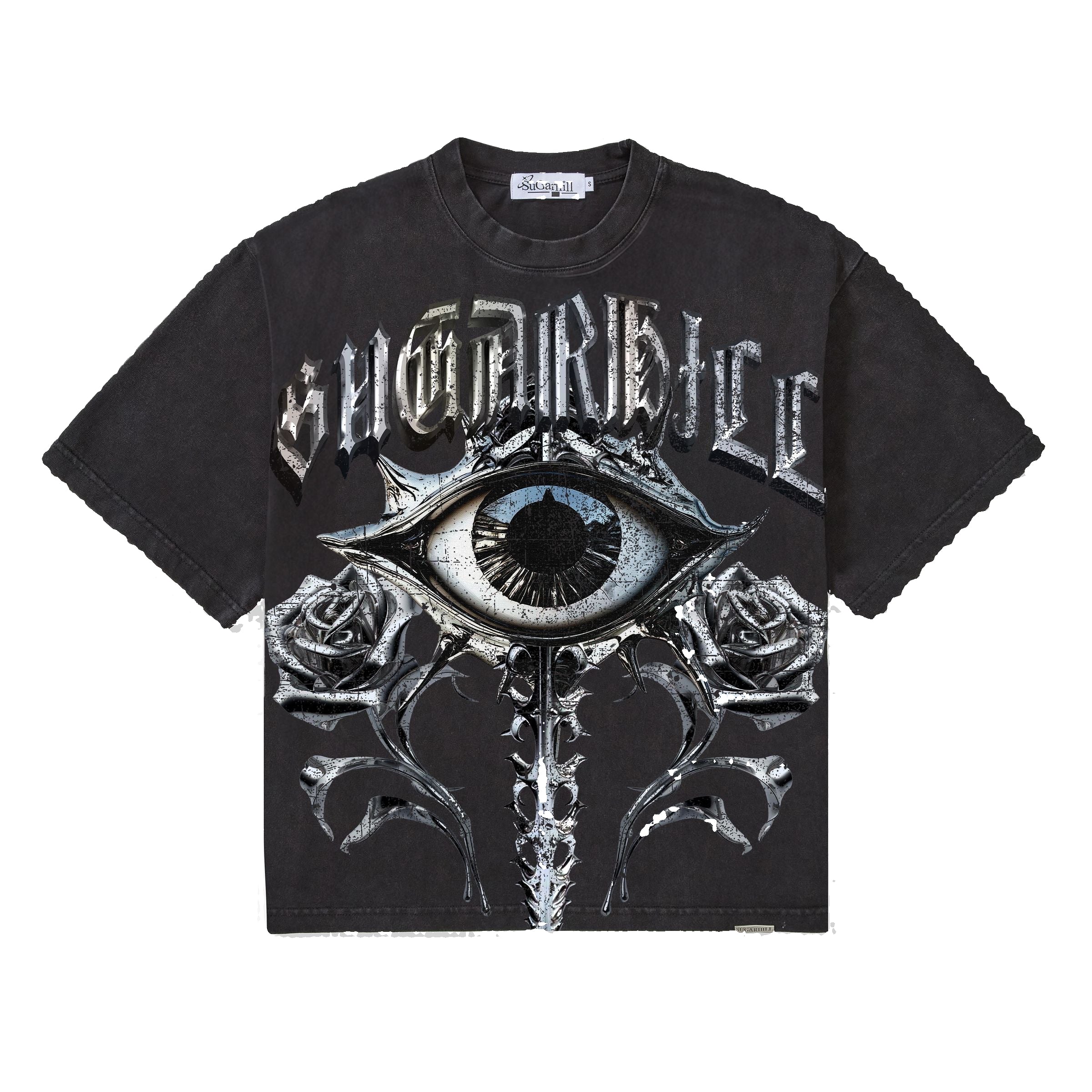 "BODY SHOP" T-SHIRT (BLACK)
