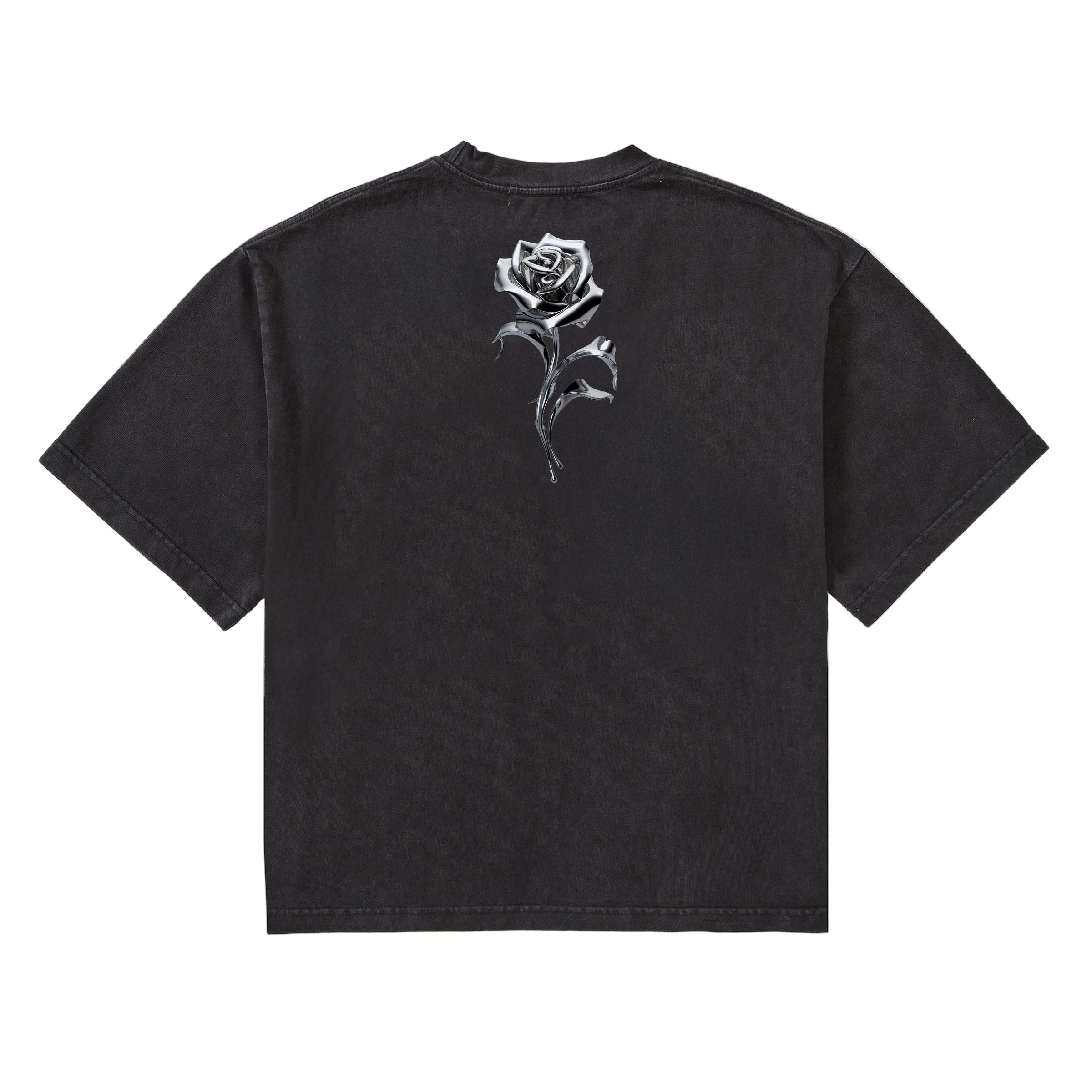 "BODY SHOP" T-SHIRT (BLACK)