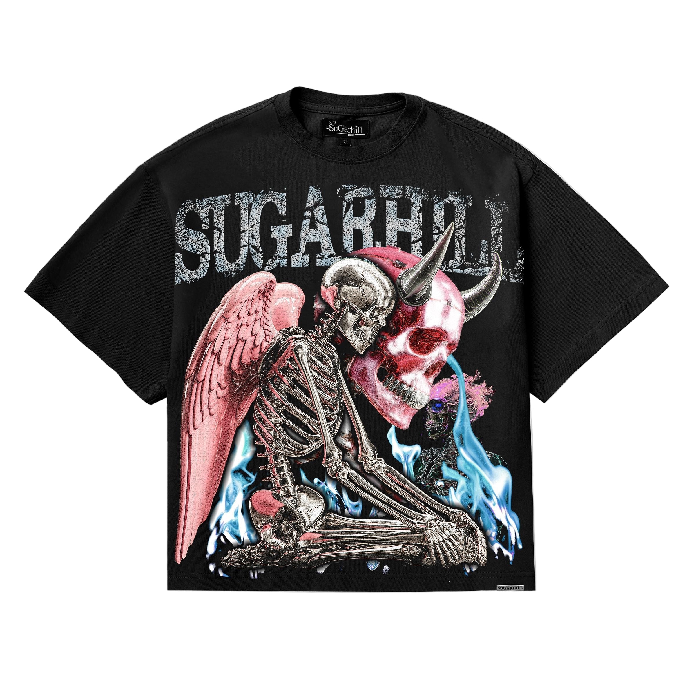 "TENSION" T-SHIRT (BLACK)