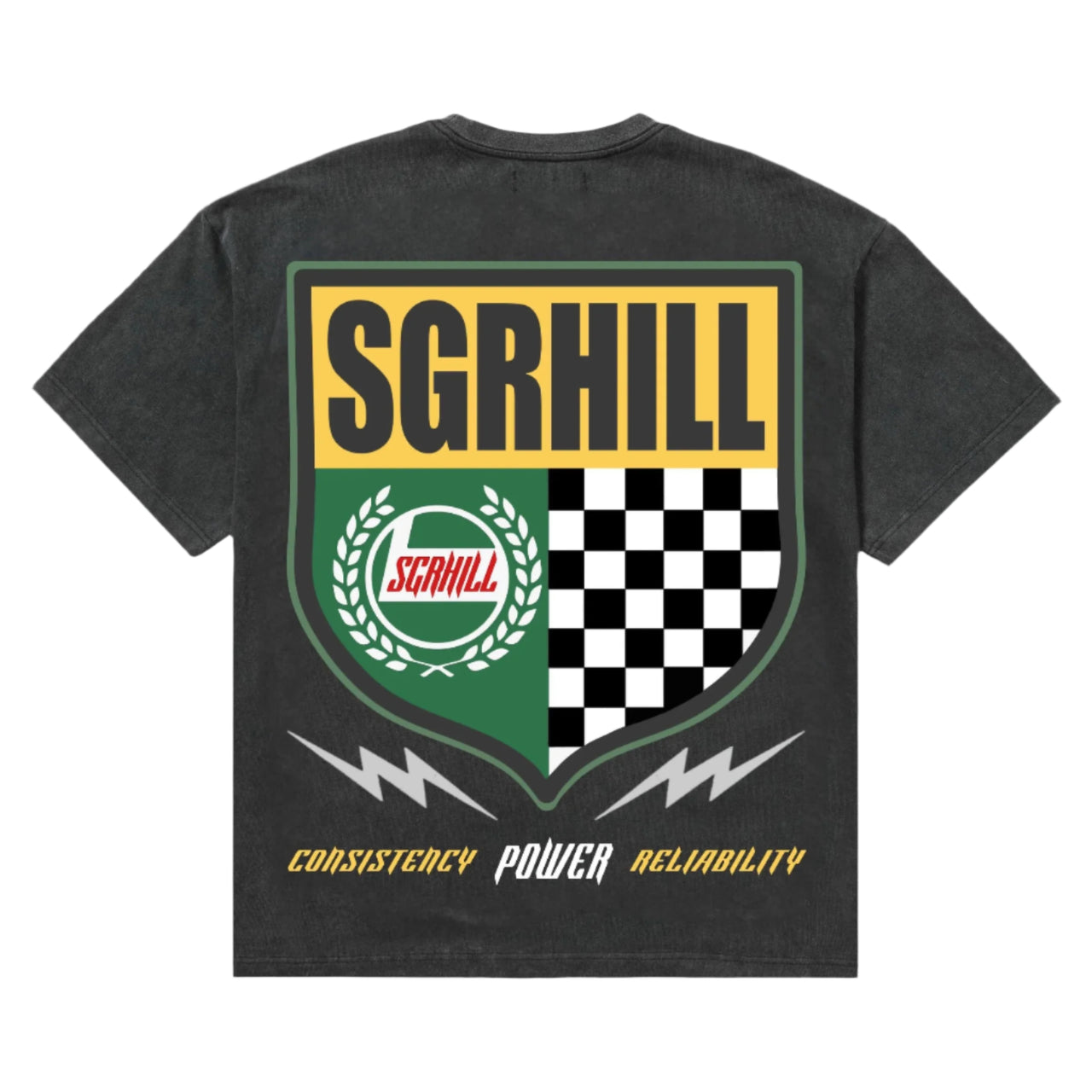 "HORSEPOWER" T-SHIRT (BLACK)