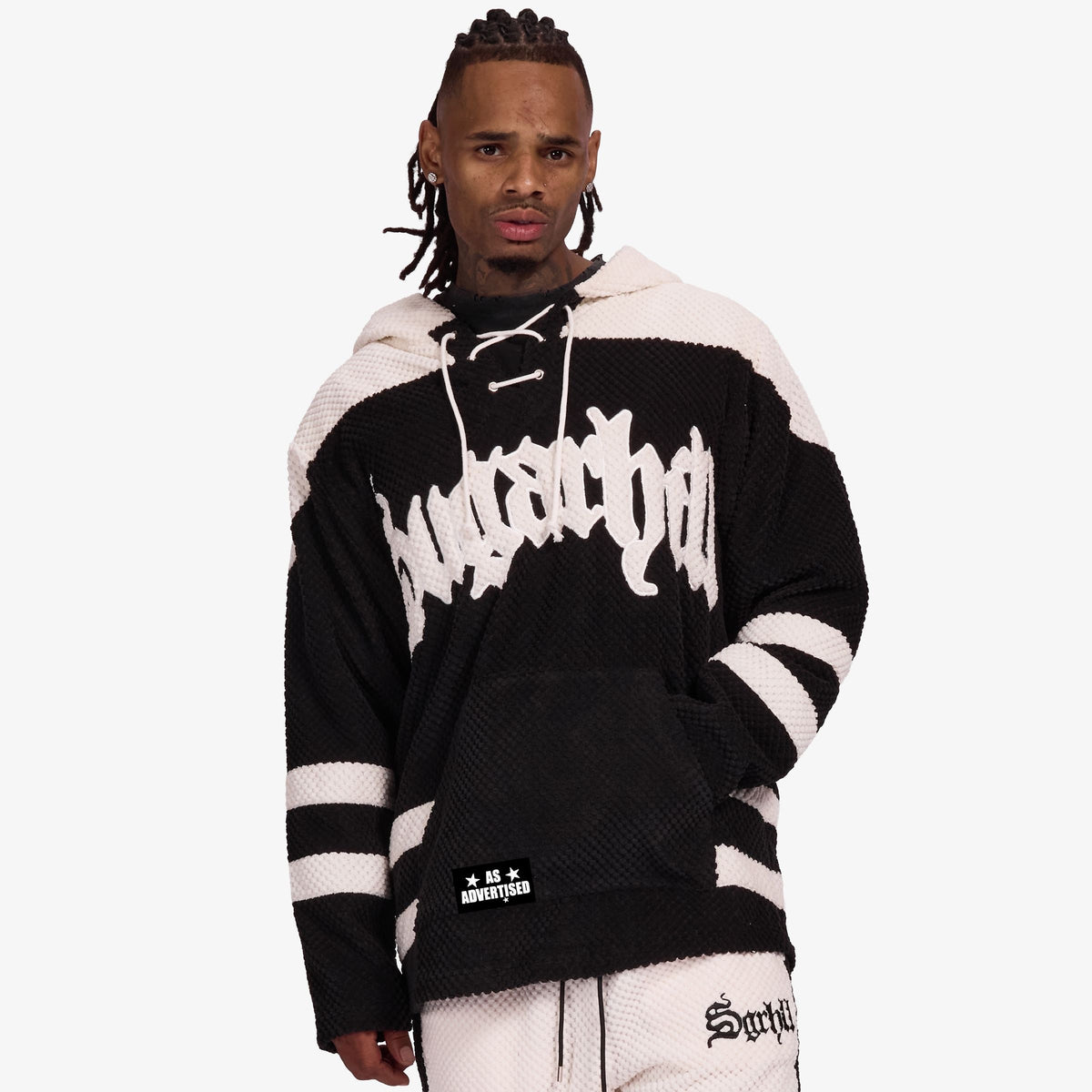 "MOJAVE" HOCKEY HOODIE (BLACK BUBBLE FLEECE)-thumbmail-5