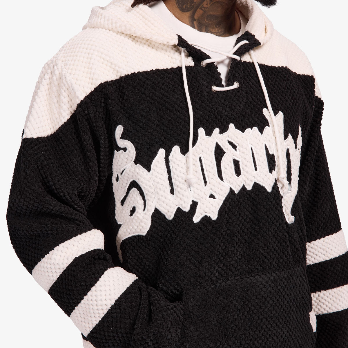 "MOJAVE" HOCKEY HOODIE (BLACK BUBBLE FLEECE)-thumbmail-7