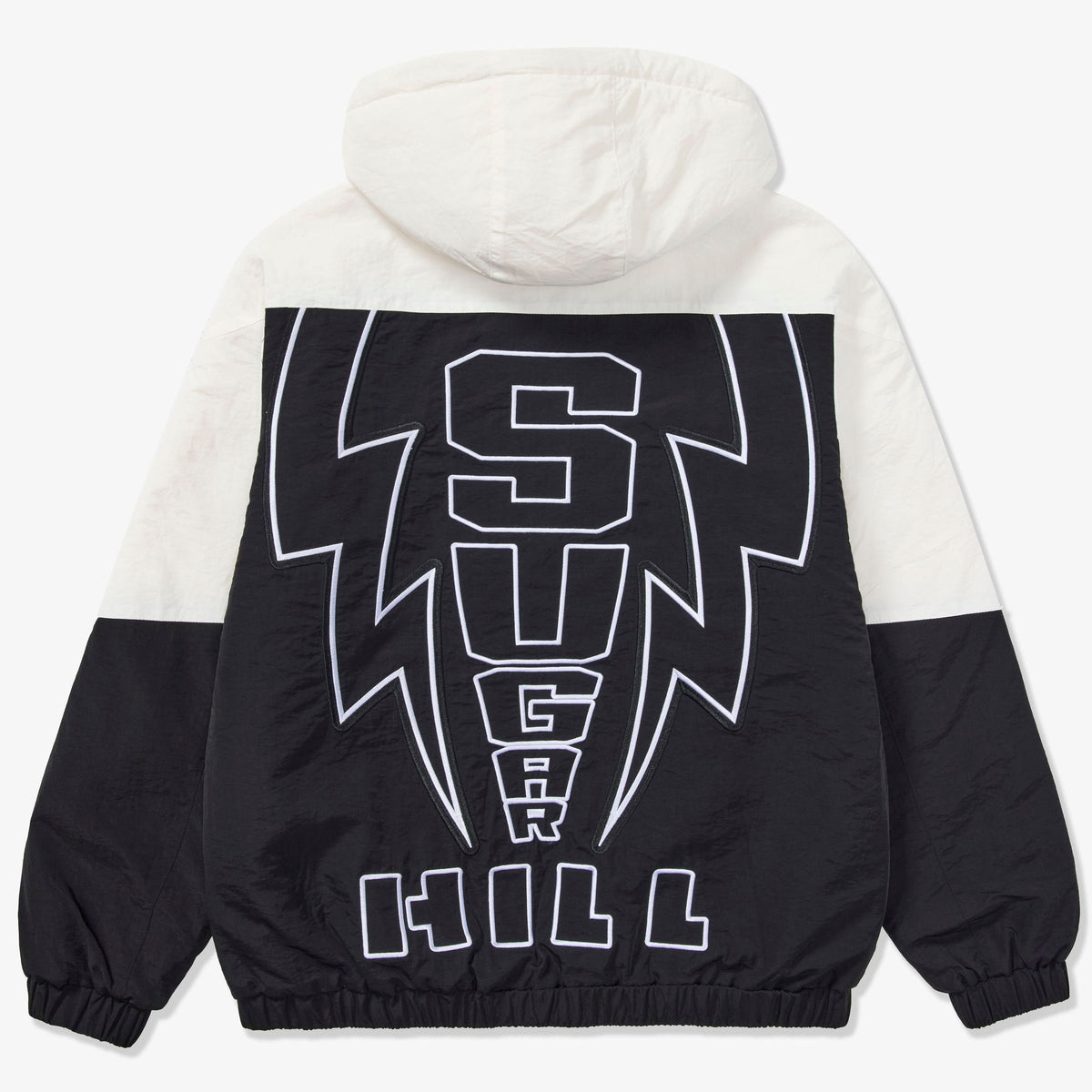 "STORM" STARTER JACKET (BLACK / WHITE)-thumbmail-8