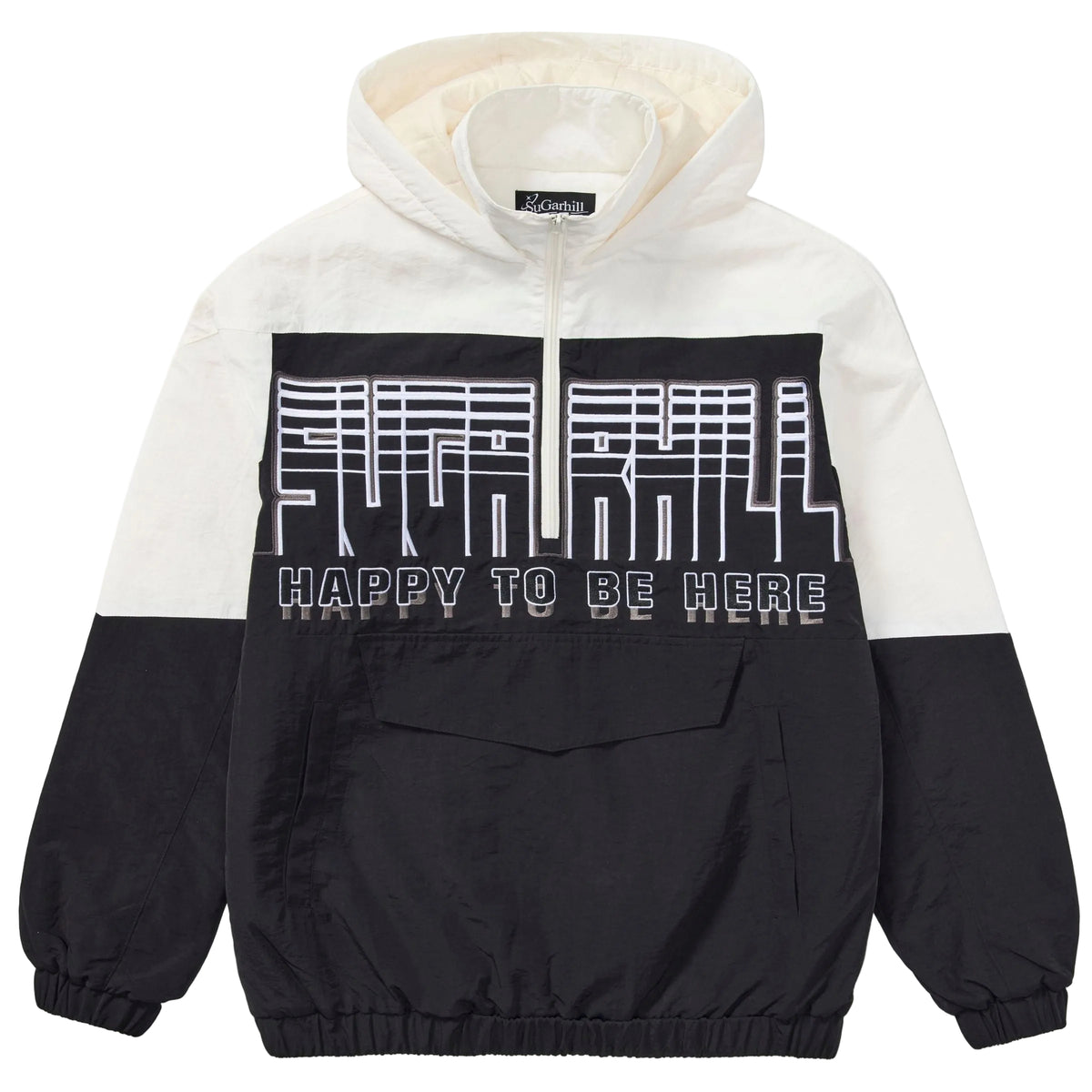 "STORM" STARTER JACKET (BLACK / WHITE)-thumbmail-7