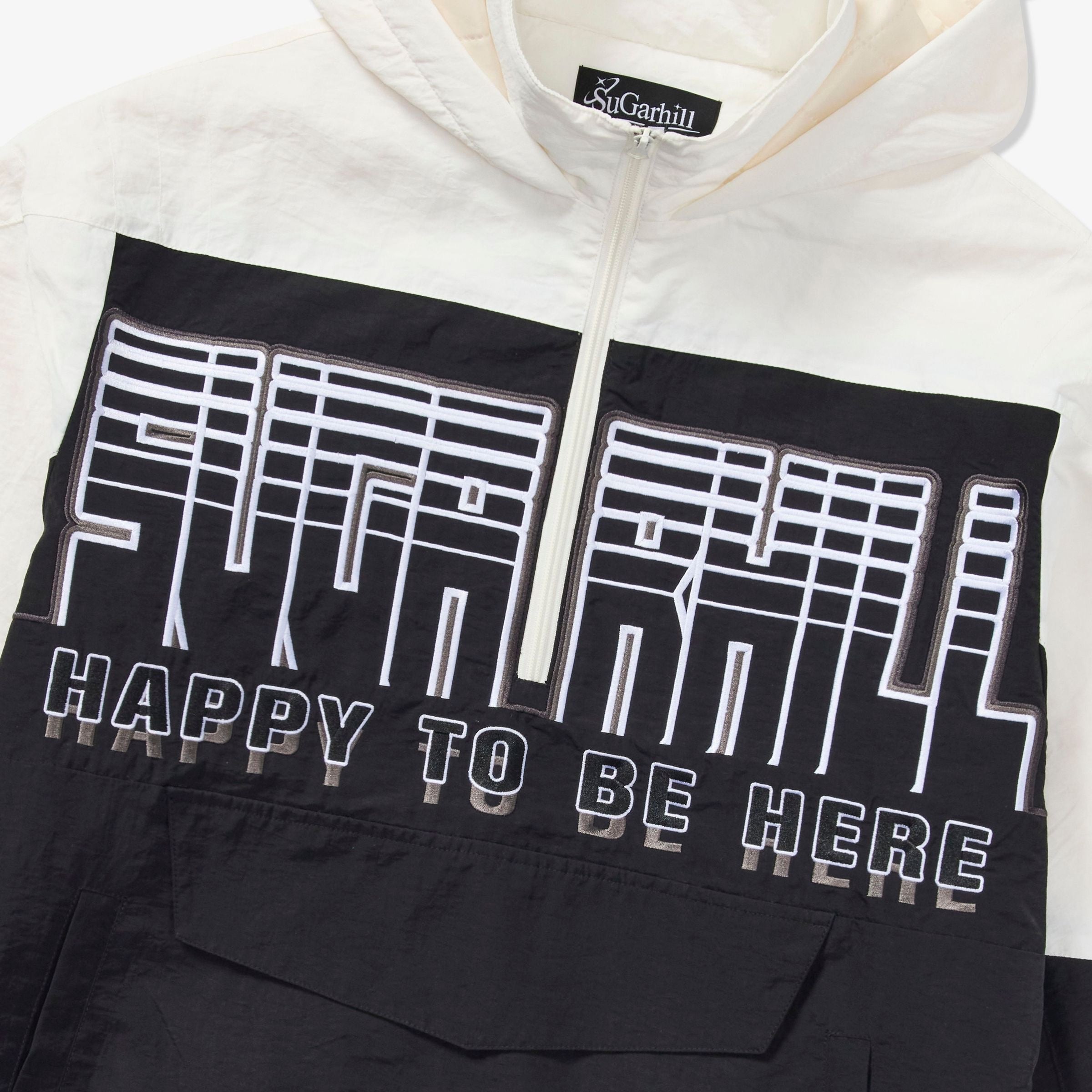 "STORM" STARTER JACKET (BLACK / WHITE)-thumbmail-9