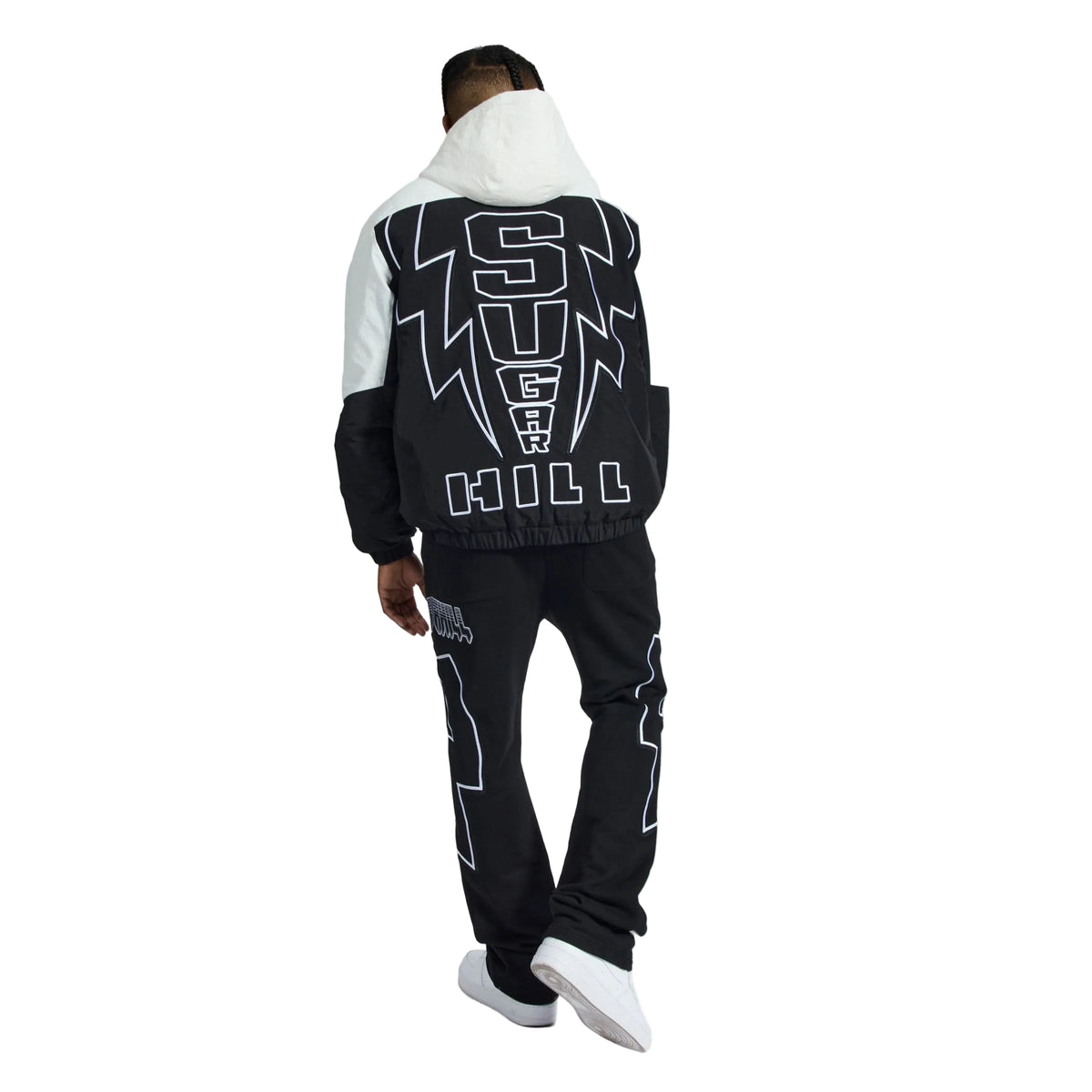 "STORM" STARTER JACKET (BLACK / WHITE)-thumbmail-6
