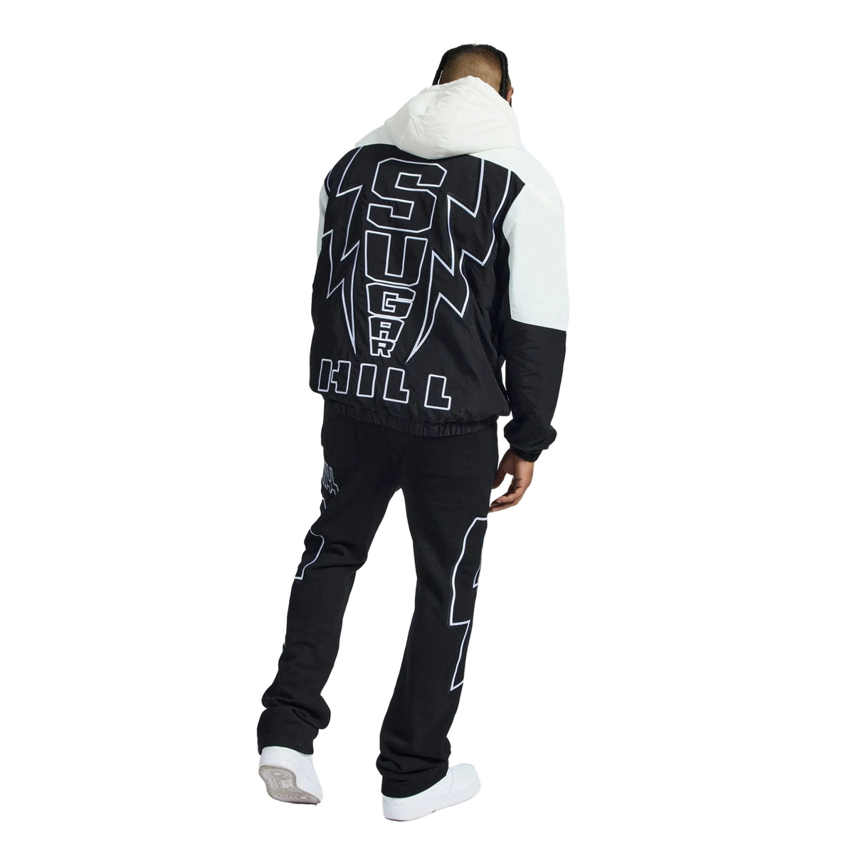 "STORM" STARTER JACKET (BLACK / WHITE)-thumbmail-4