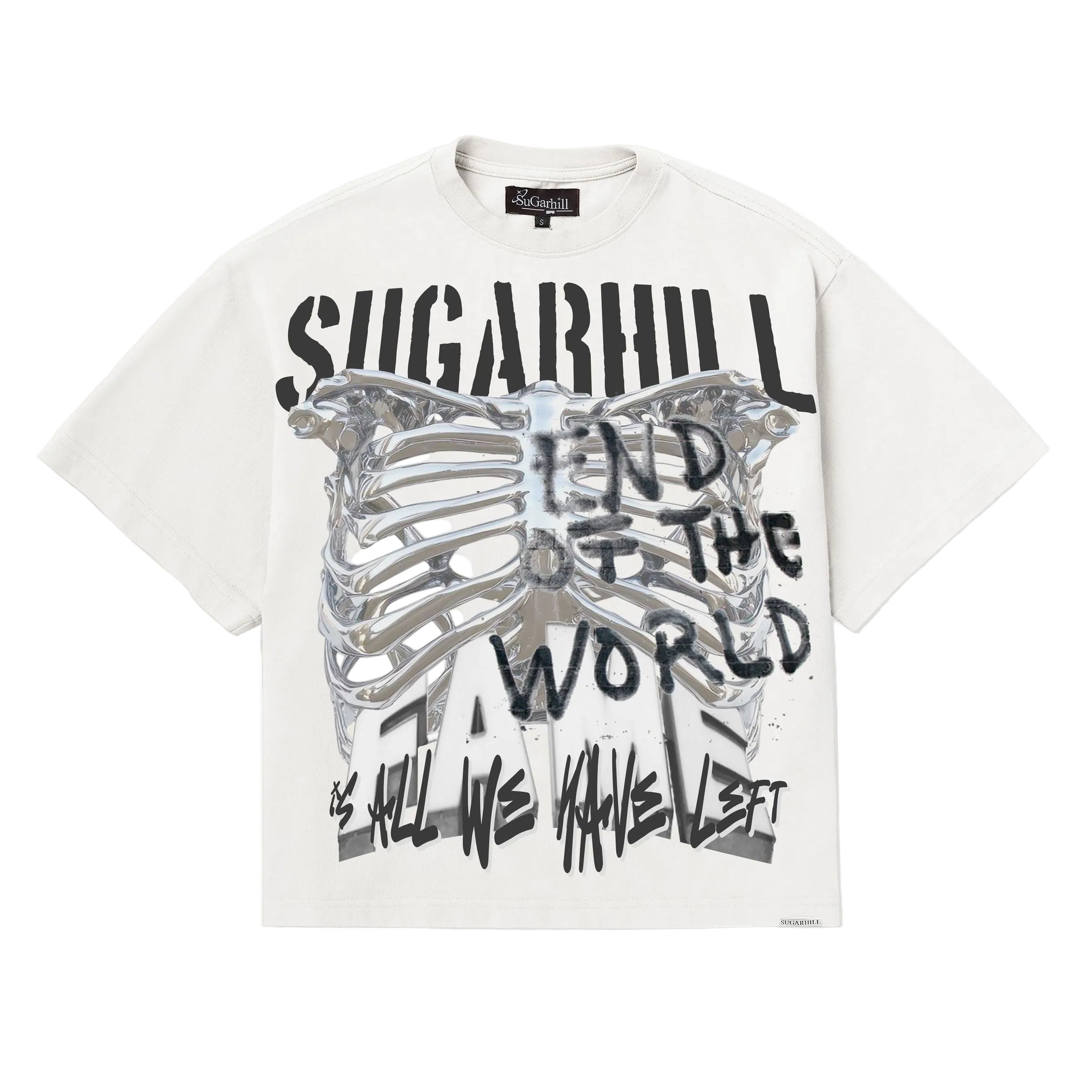 "END OF THE WORLD" T-SHIRT (WHITE)