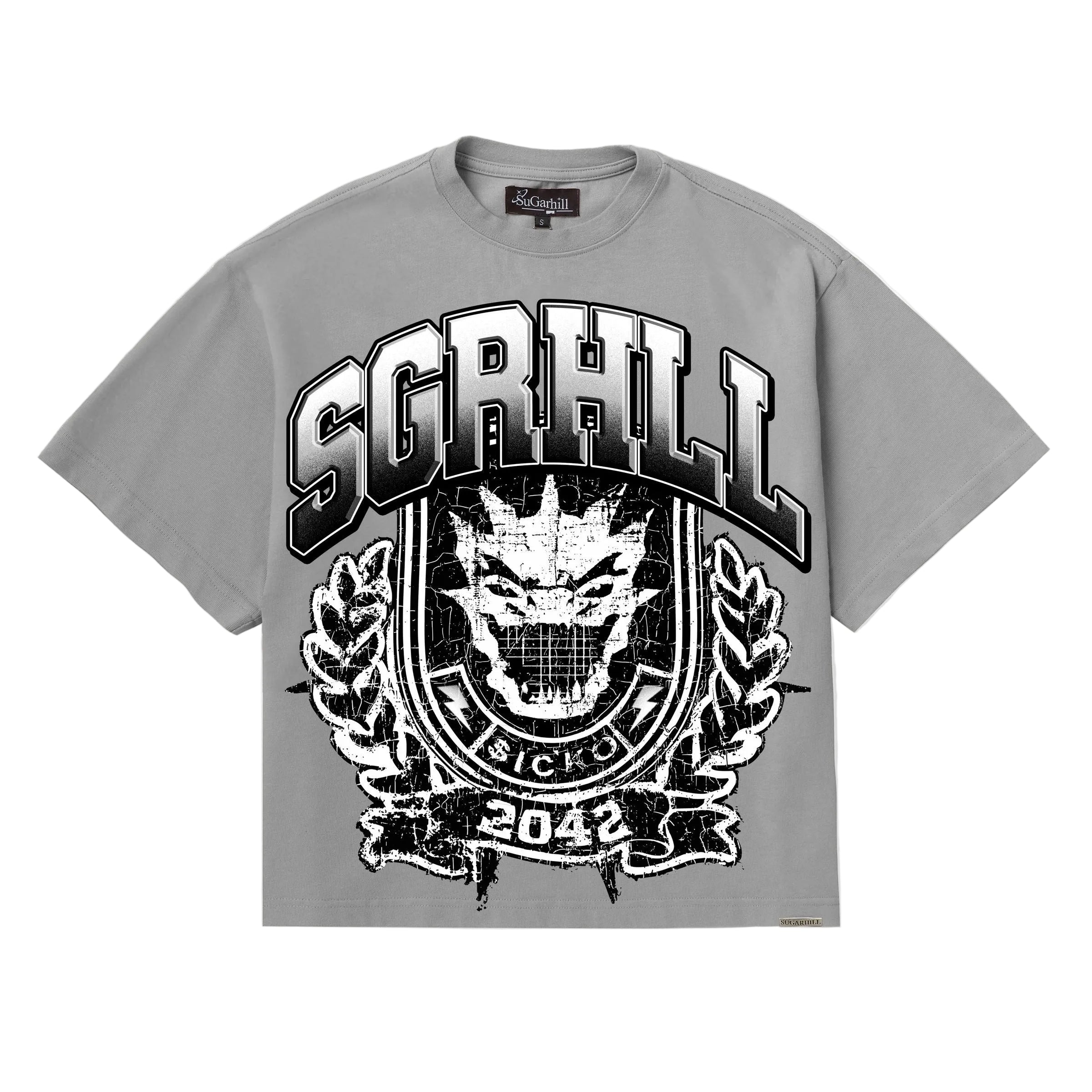 "HONORS" T-SHIRT (GRAY)-thumbmail-1