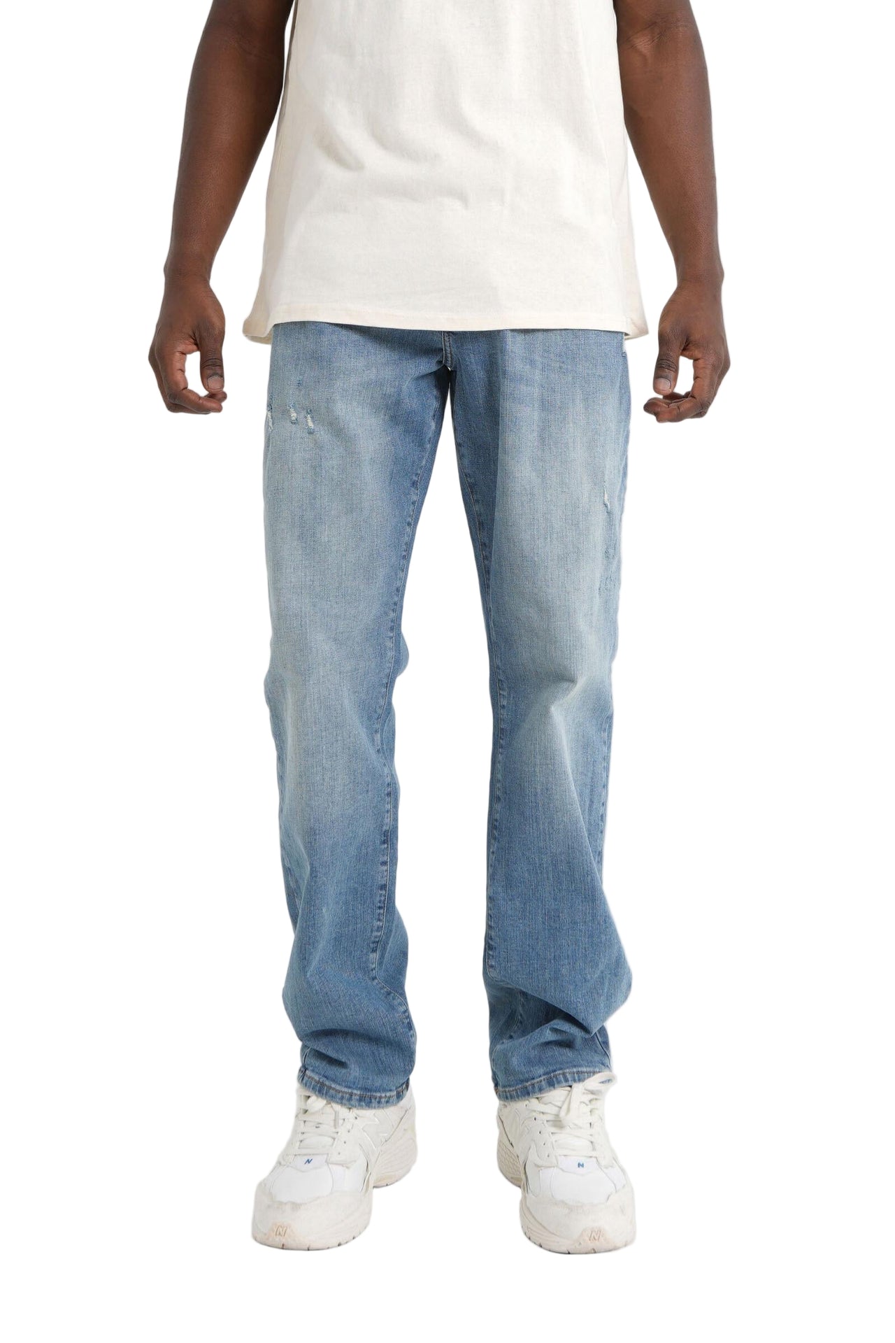 Scratched Jeans 23561-BLUE