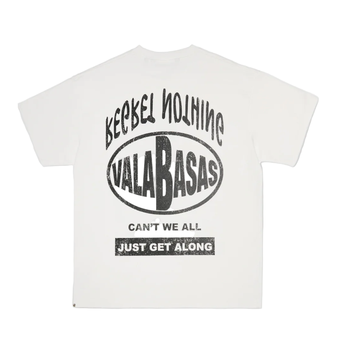 "Peoples Enemy" White Tee