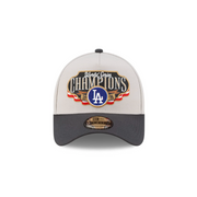 Front View of the New Era 2025 World Series Champions Locker Room 9FORTY A-Frame Snapback