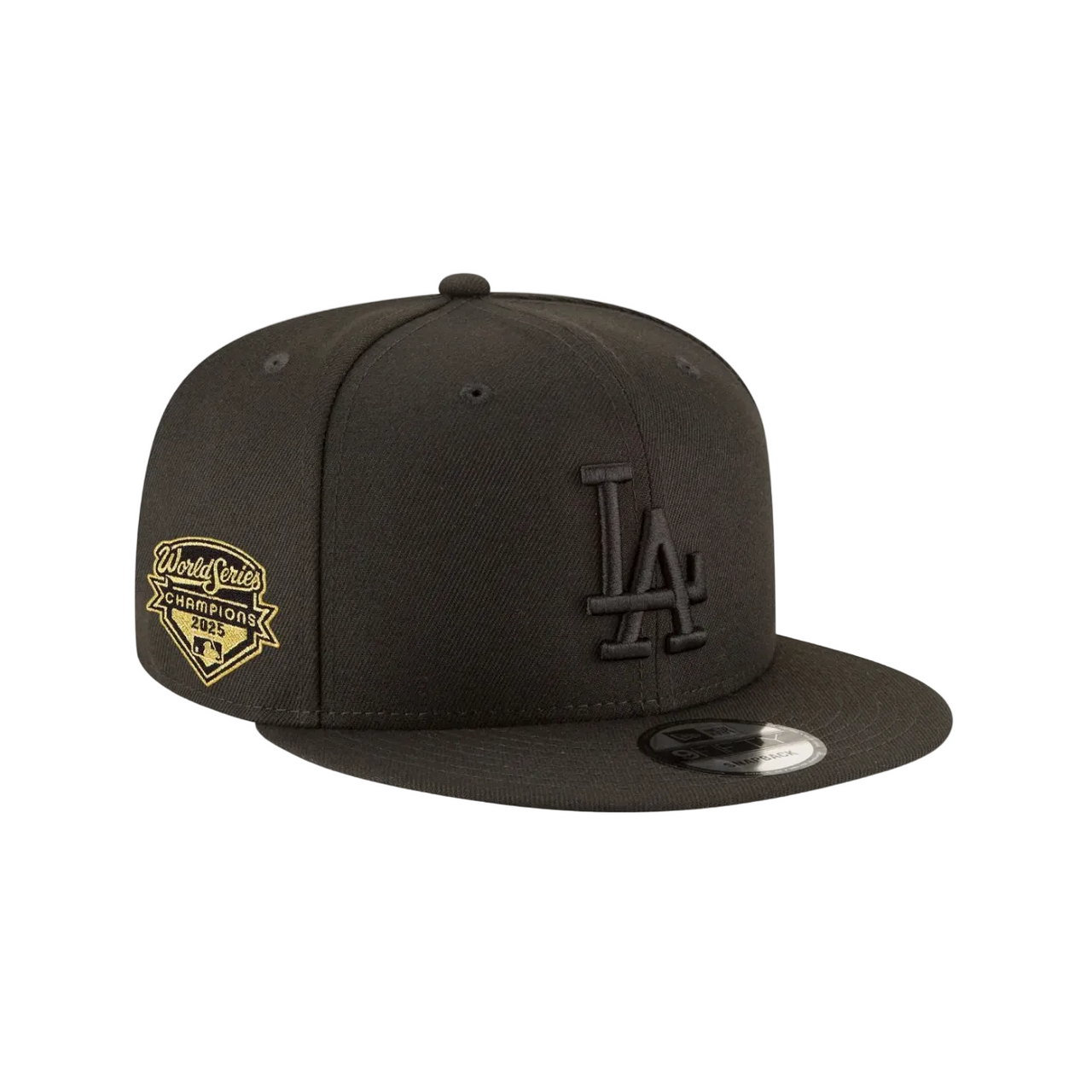 New Era 2025 World Series Champions  Black on Black 9FIFTY Snapback