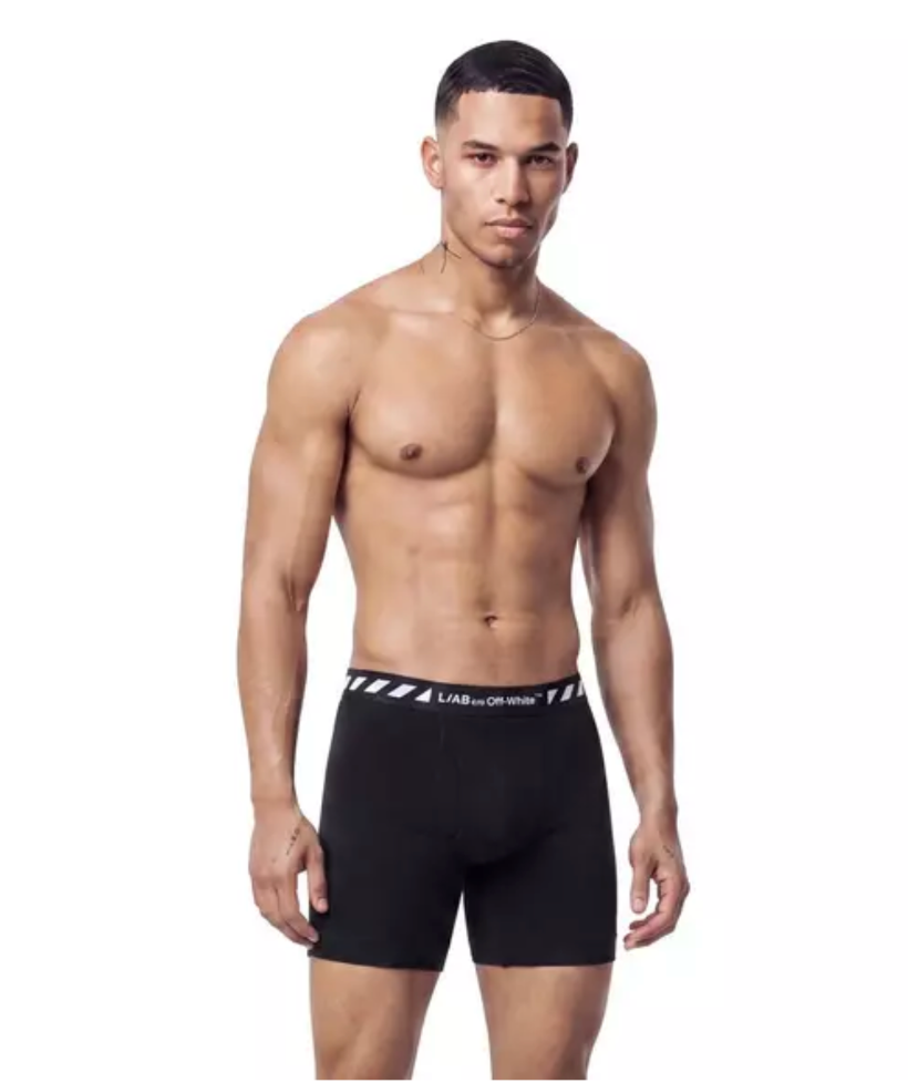 L/AB DIAGS 6-INCH BOXER BRIEFS WITHOUT FLY - 3 PACK