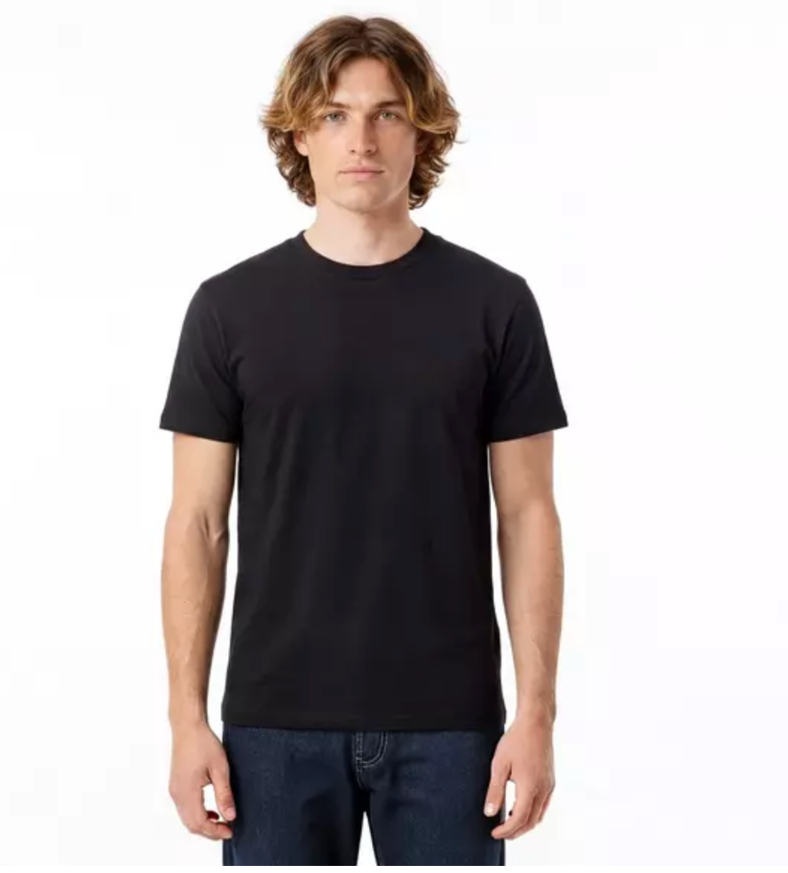 L/AB HORIZONTAL CHEST LOGO SLIM CREW UNDERSHIRTS - 3 PACK