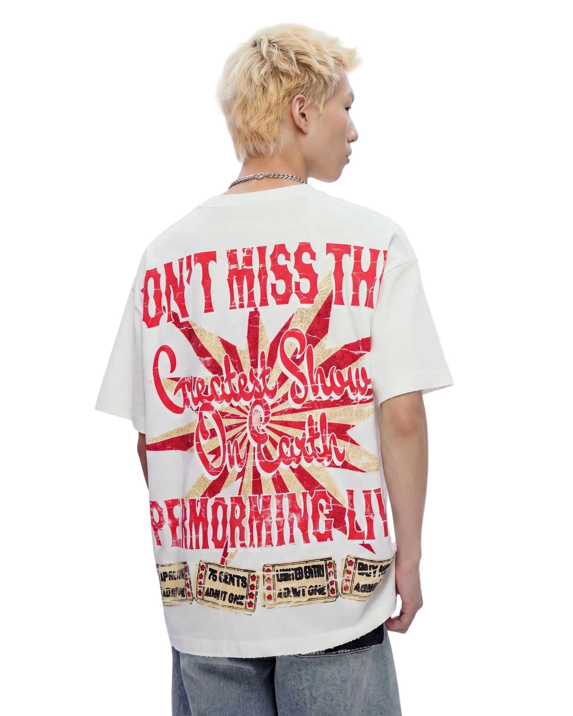 Valabasas Showtime Tee – White