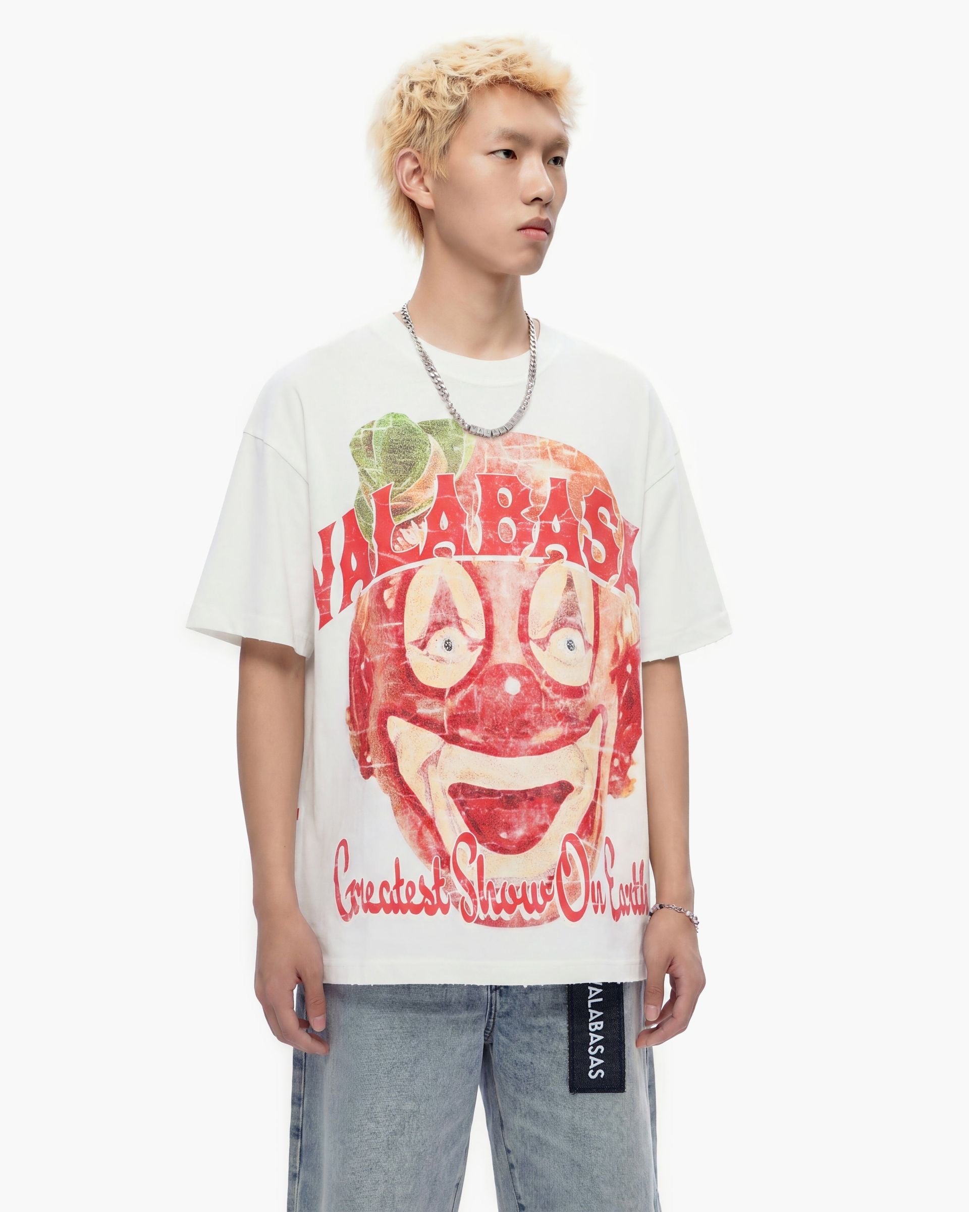 Valabasas Showtime Tee – White-thumbmail-9