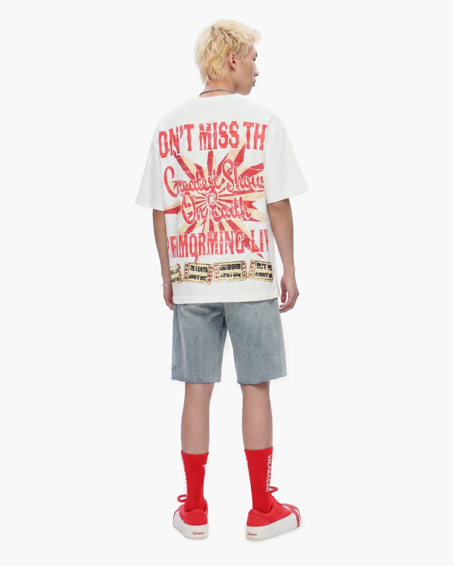 Valabasas Showtime Tee – White-thumbmail-3