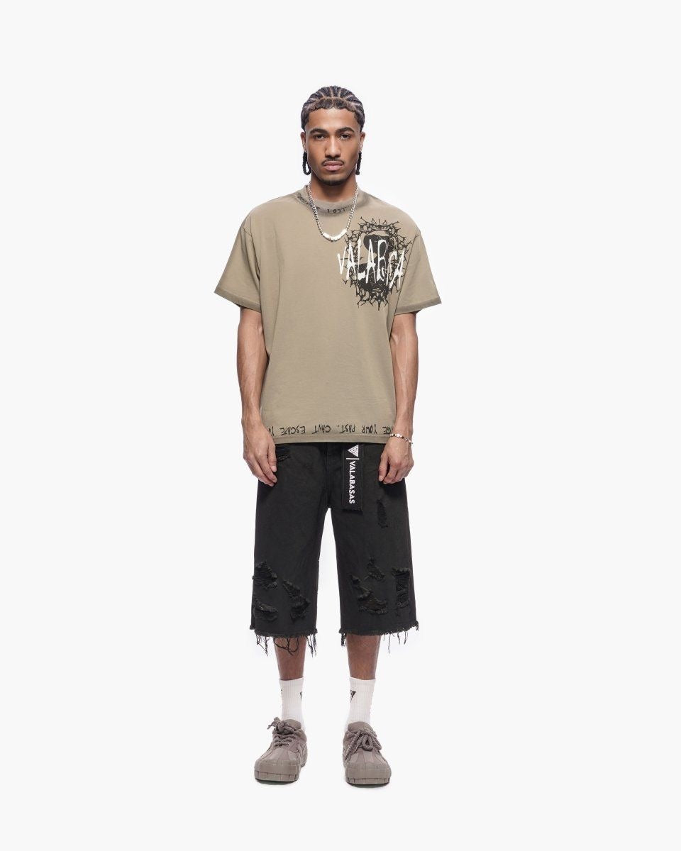 Snapped Black Washed Jorts-thumbmail-3