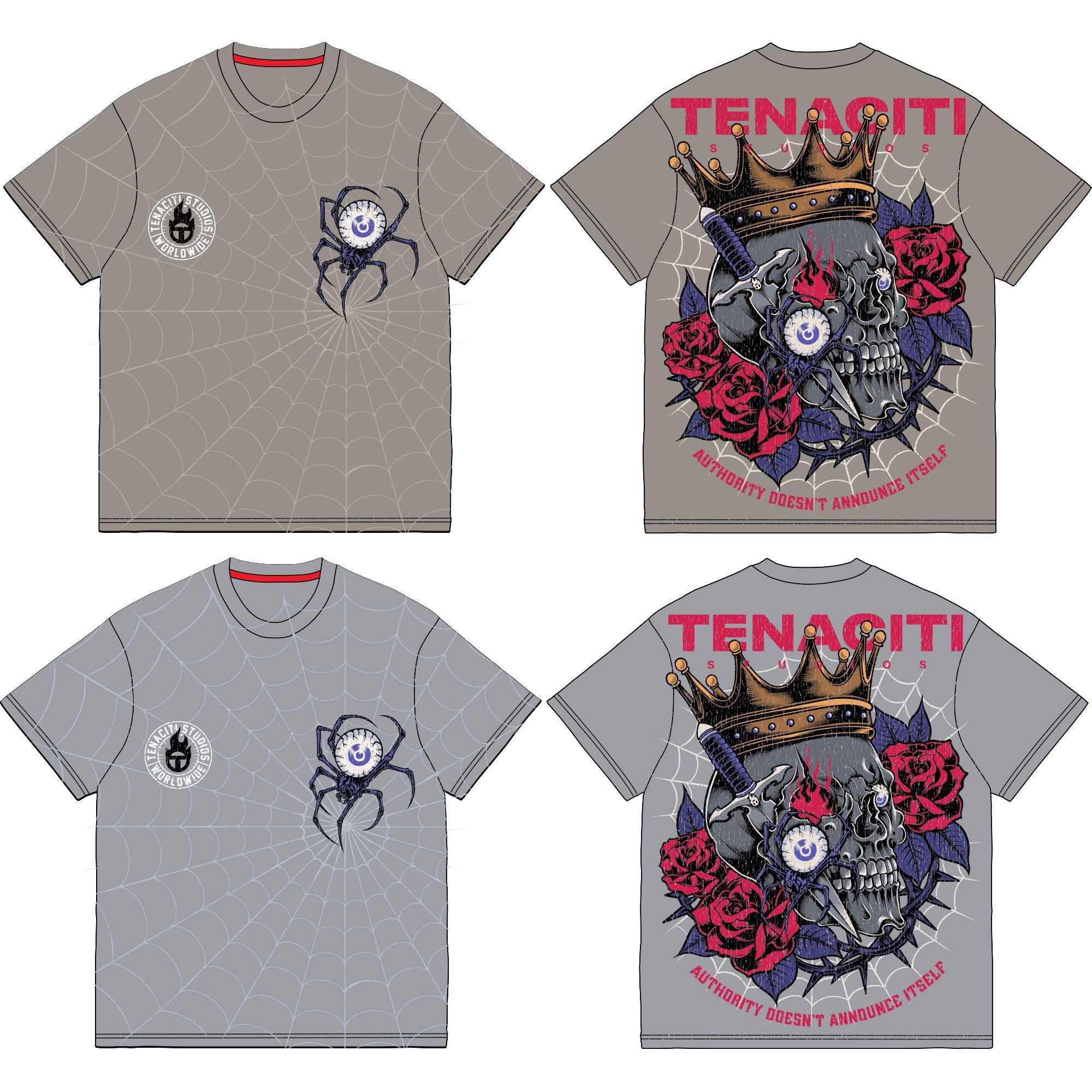 Spider King tee