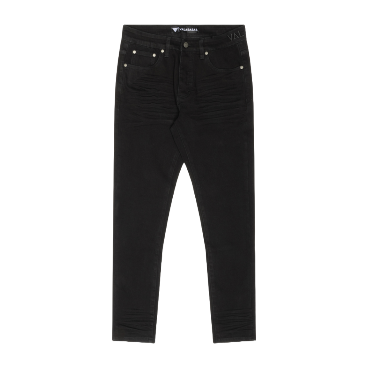 "MR.SLIM" JET BLACK 4 WAY STRETCH SLIM FIT JEAN
