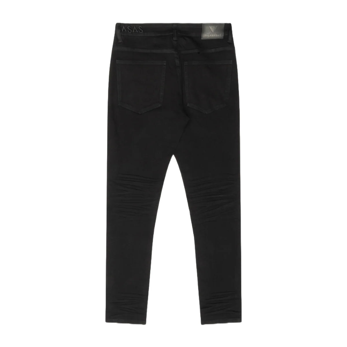 "MR.SLIM" JET BLACK 4 WAY STRETCH SLIM FIT JEAN