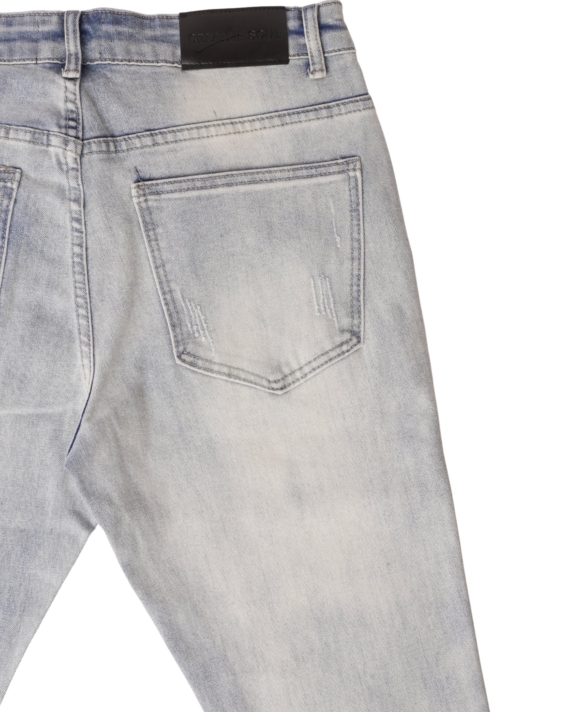 Creative Soul Flared Jean - Light Wash-thumbmail-3