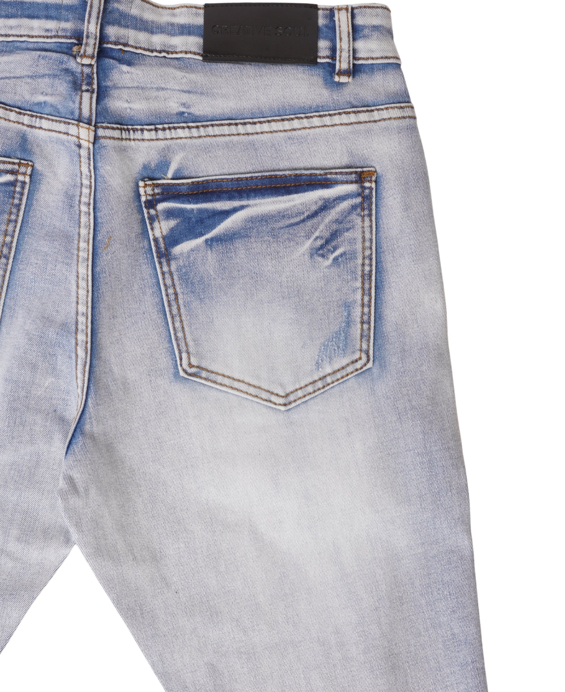 Creative Soul Slim Jean - Light Wash-thumbmail-3