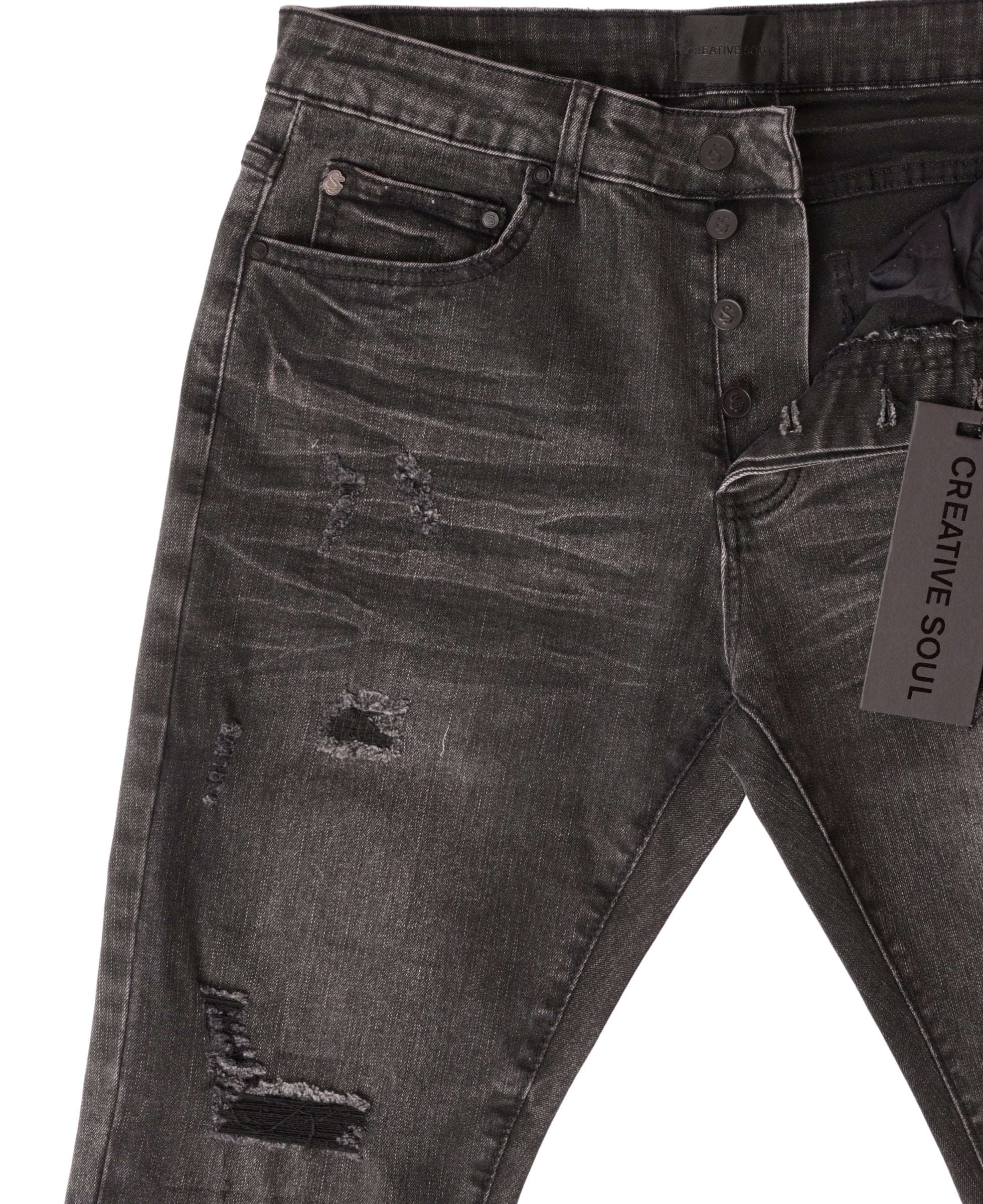 vaultroom SLIM JEAN / GRY BLACK 28サイズ vaultroom SLIM JEAN ⁄ GRY 