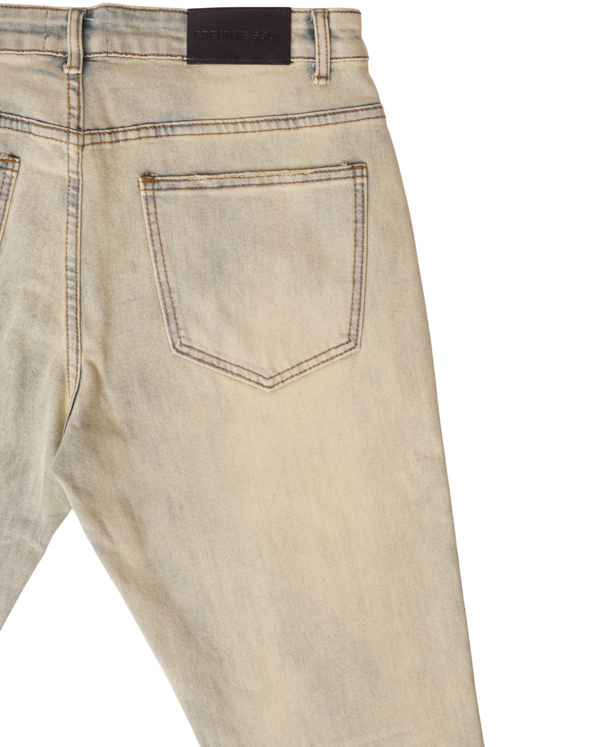 Creative Soul Flared Jean - Dirty Wash-thumbmail-3