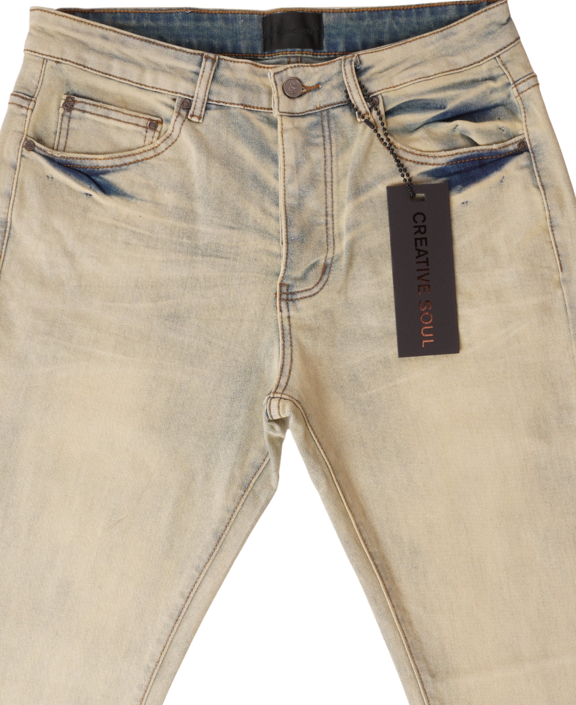 Creative Soul Flared Jean - Dirty Wash-thumbmail-4