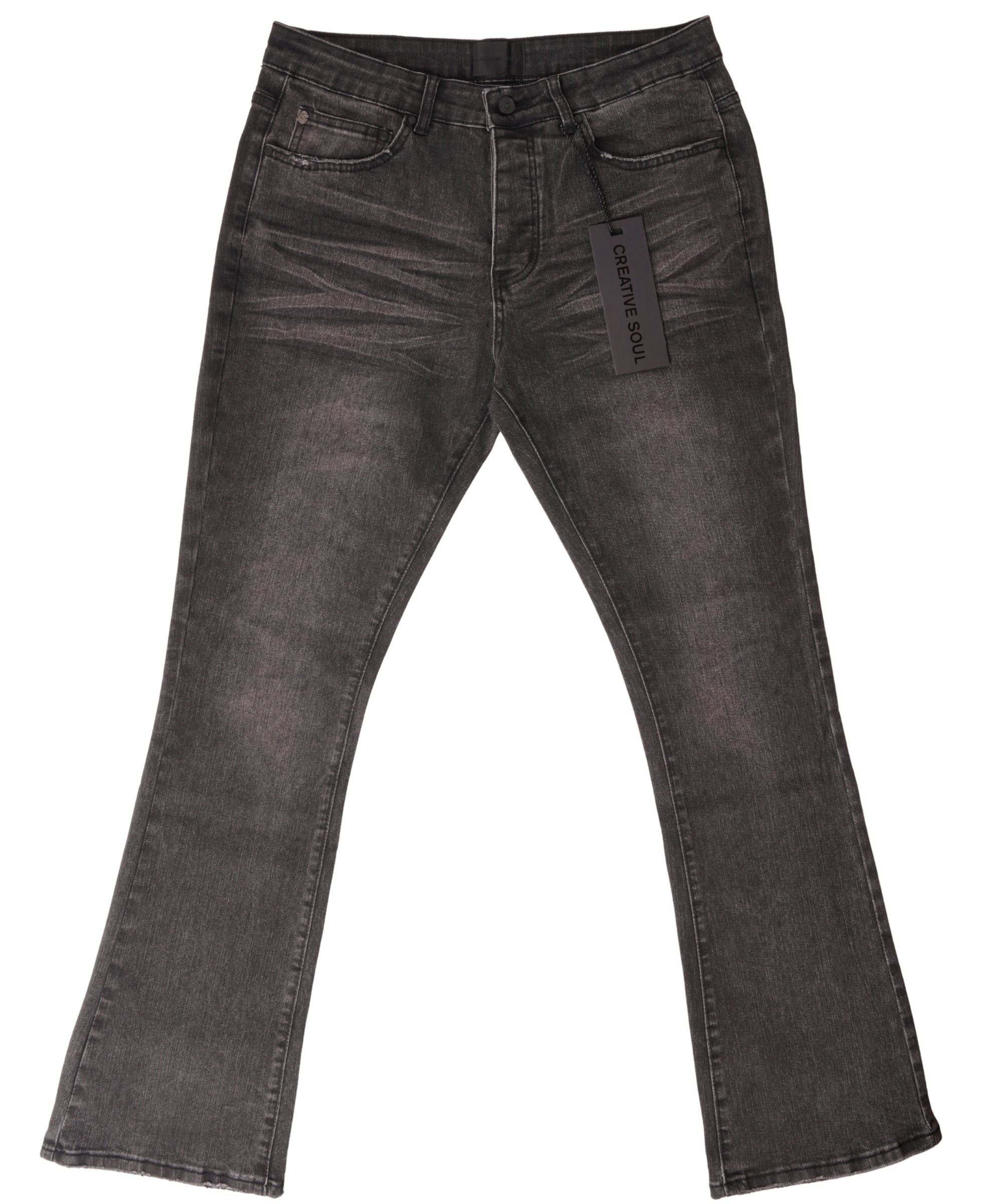 CS Flared Jean - Black Wash