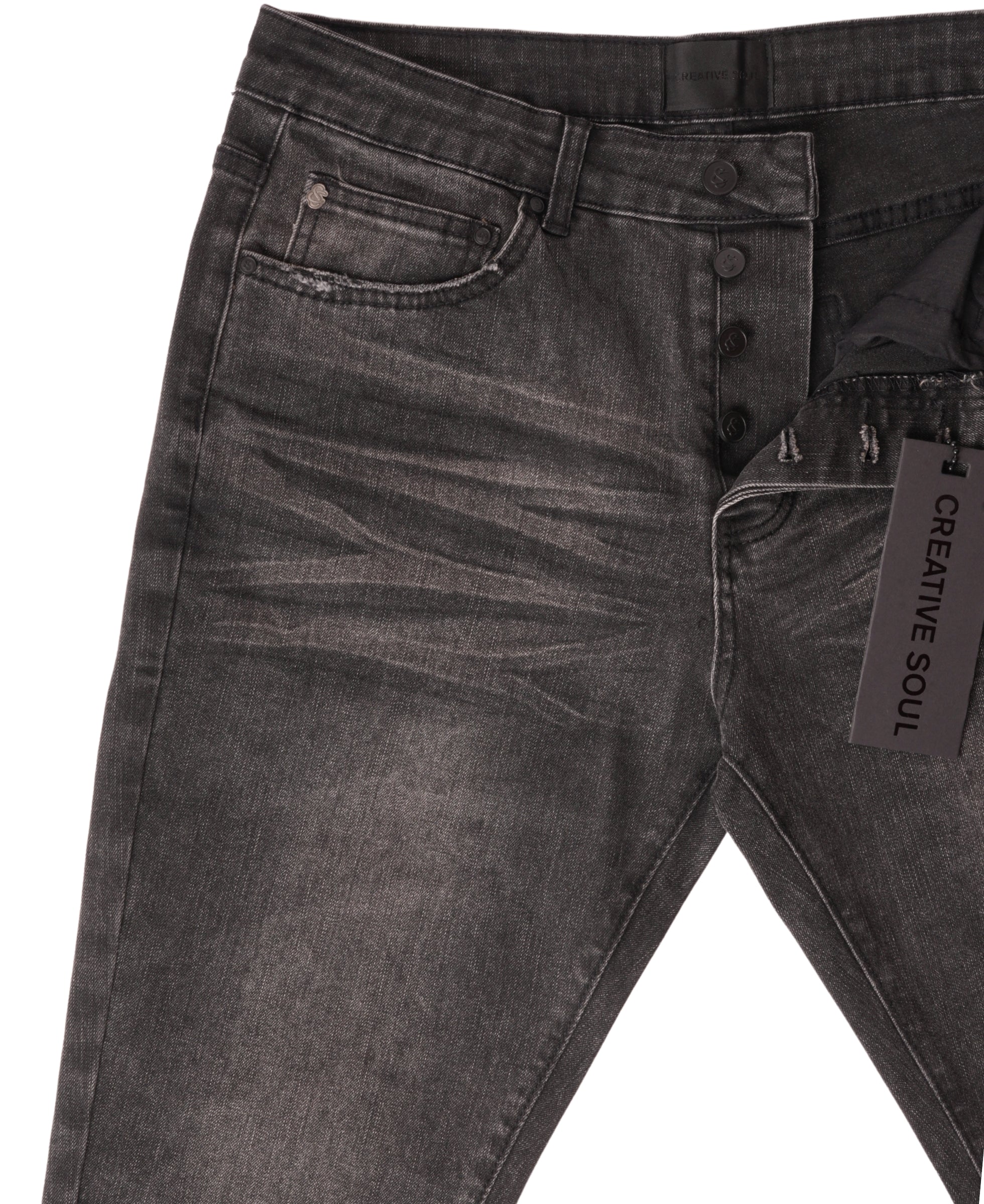 CS Flared Jean - Black Wash
