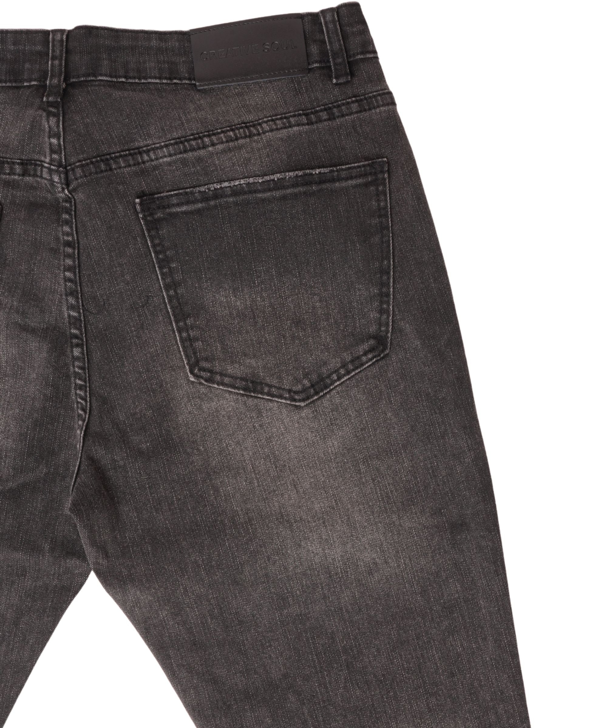 Creative Soul Flared Jean - Black Wash-thumbmail-3