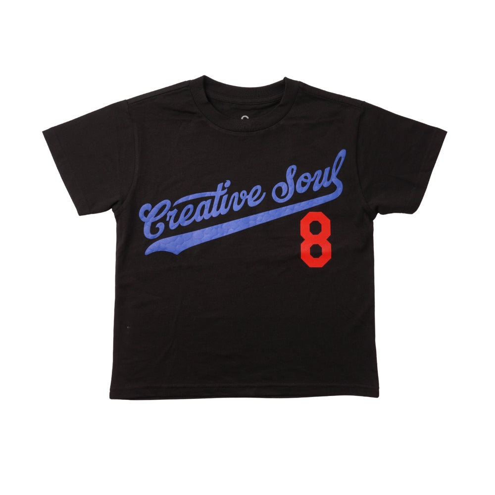 Creative Soul Kids Numbers Tee (Black)