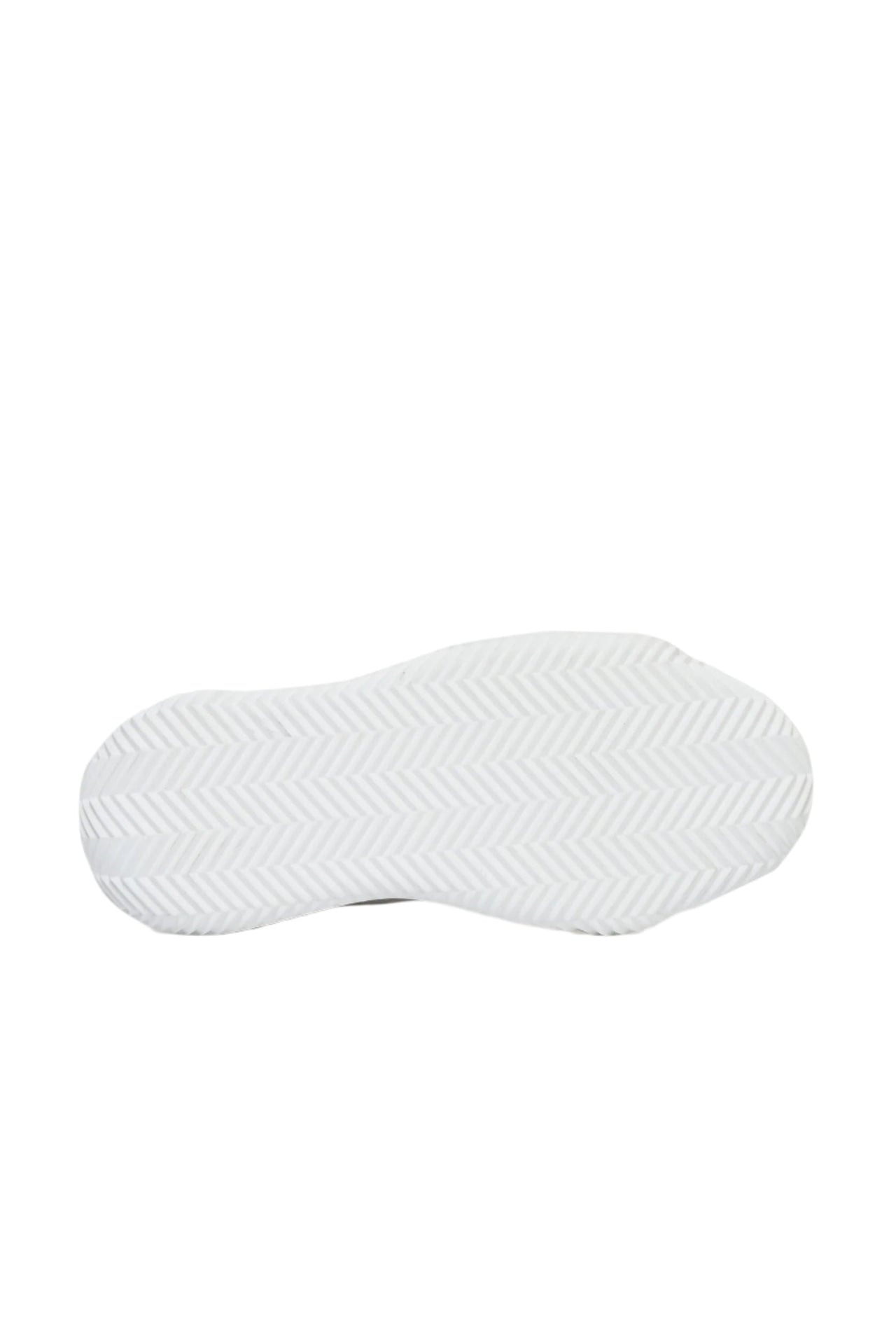 "VISION" WHITE LEATHER LOW TOP