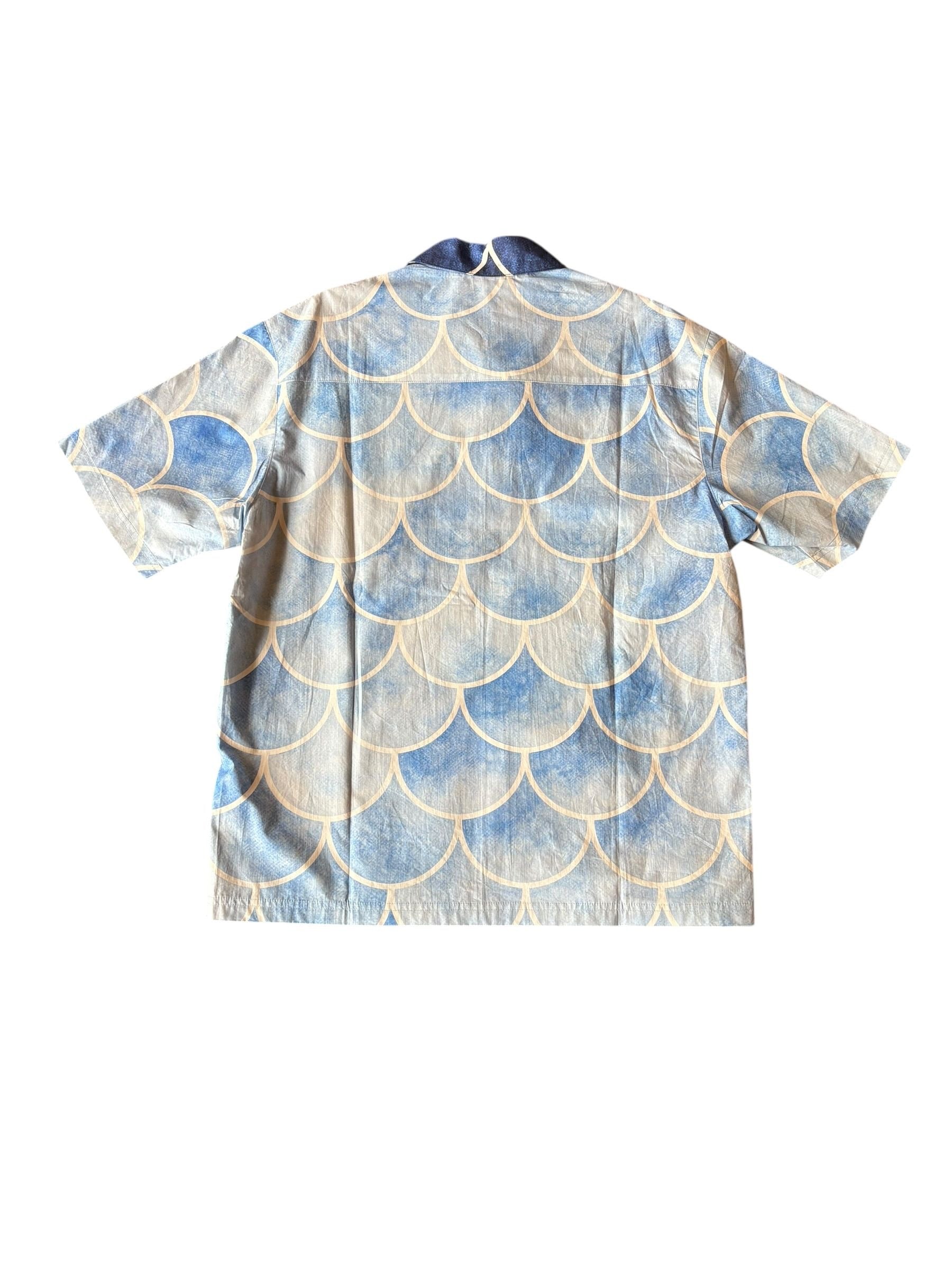 "OCEAN SCALE" COLLAR ZIP-UP-thumbmail-2