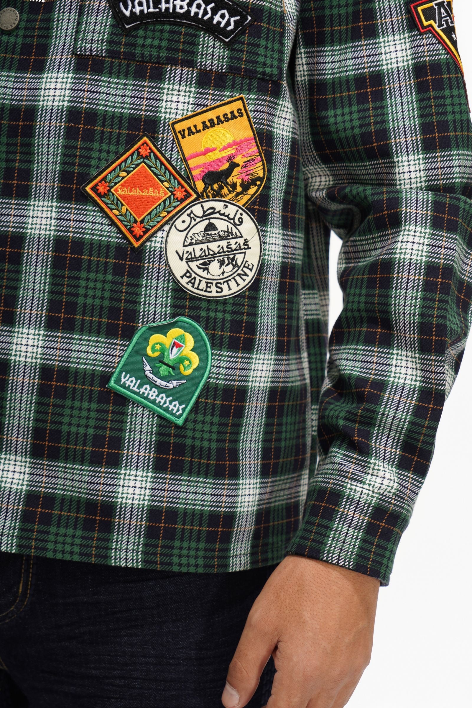 "FORGE" BUTTON DOWN GREEN-thumbmail-4