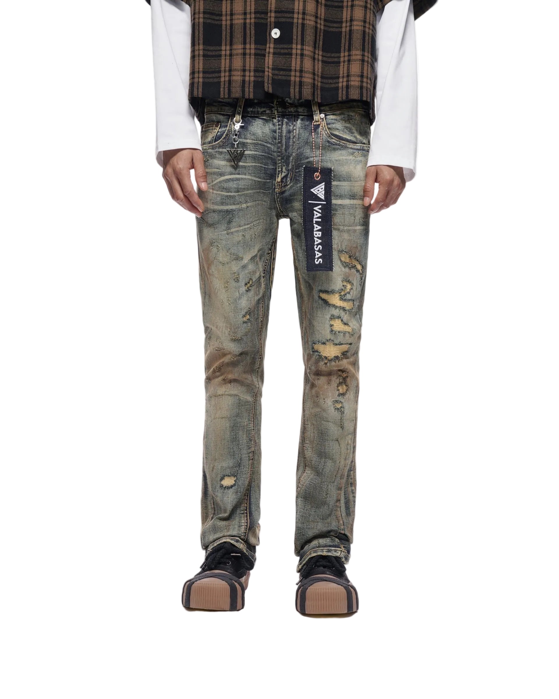 Valabasas "STATIC" STACKED DENIM