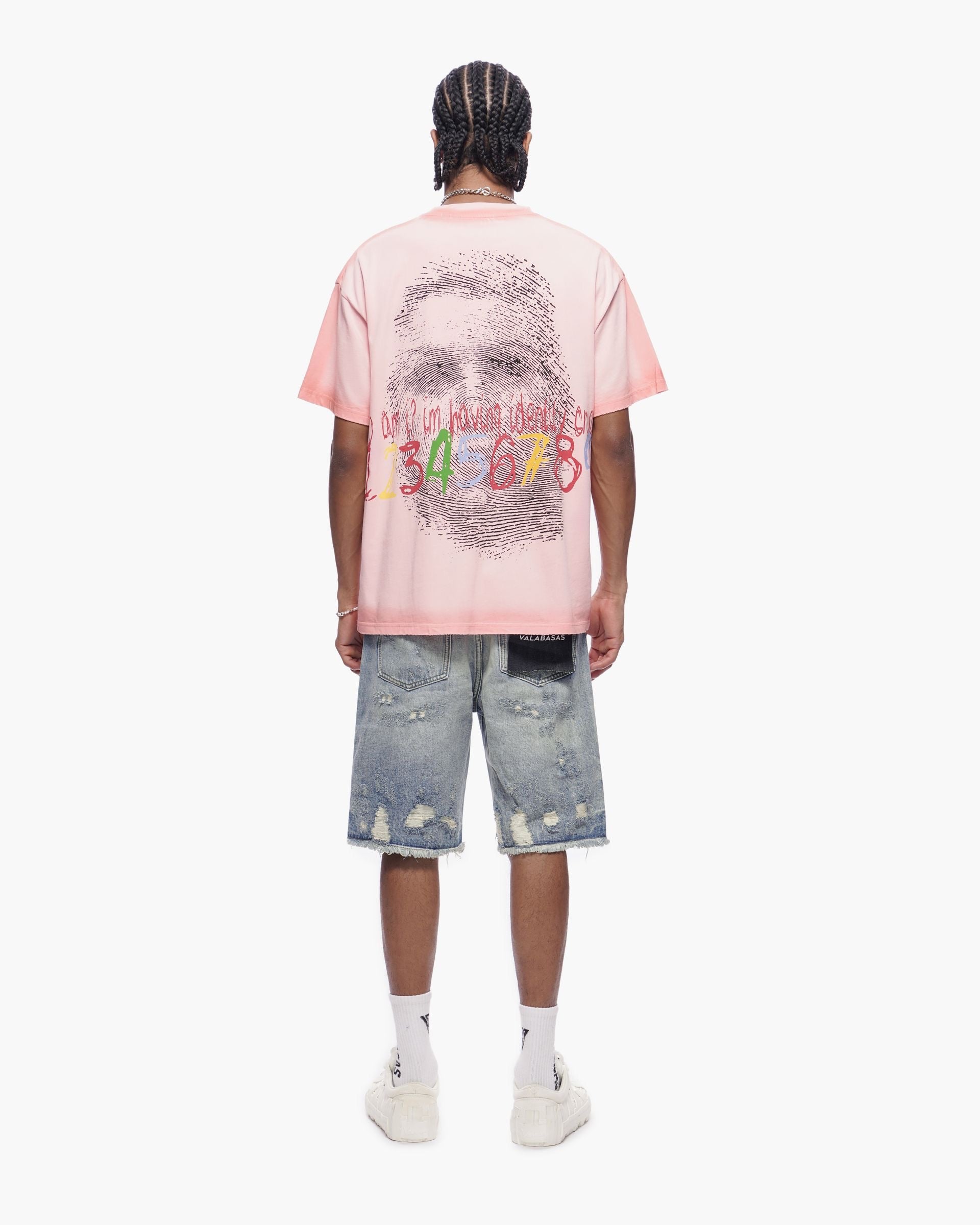 Valabasas "CLIPPED" DENIM SHORTS-thumbmail-4