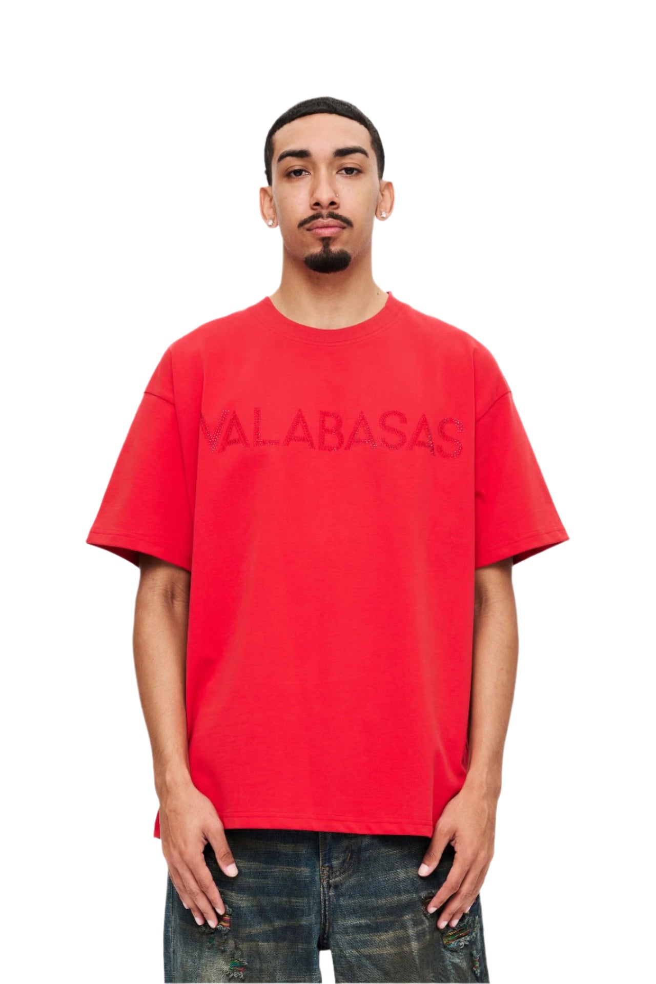 "TEMPTATION" TEE - RED
