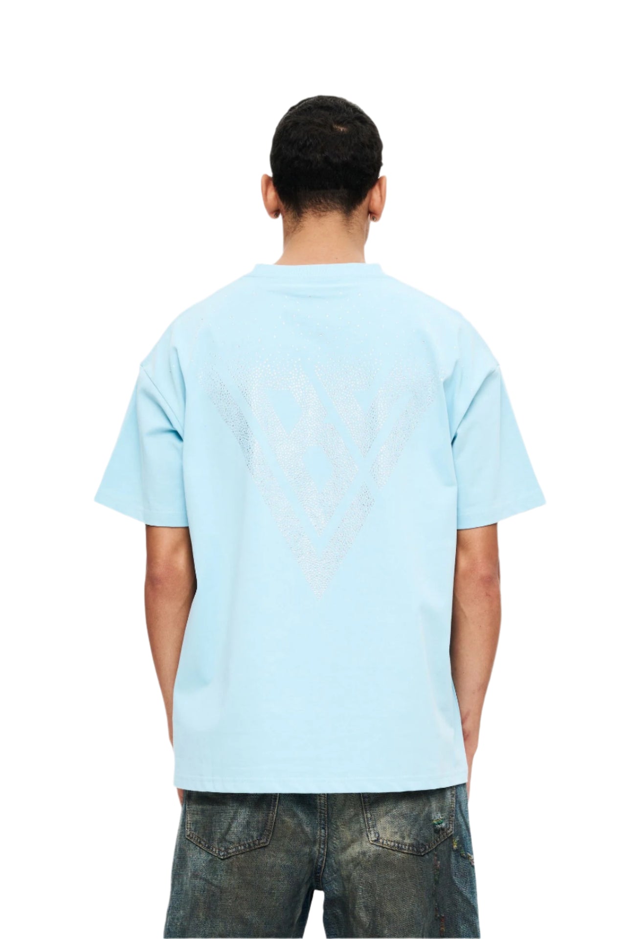 "TEMPTATION" TEE - SKY