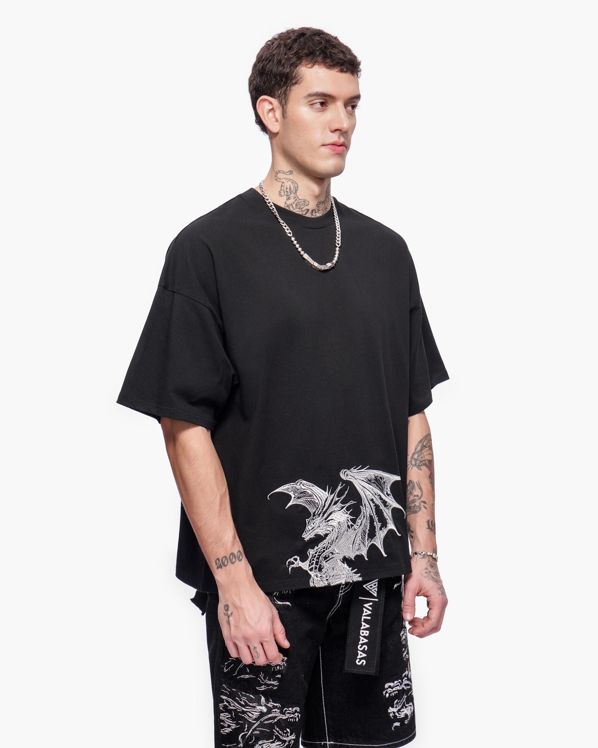 "KUNJI" TEE - BLACK-thumbmail-9