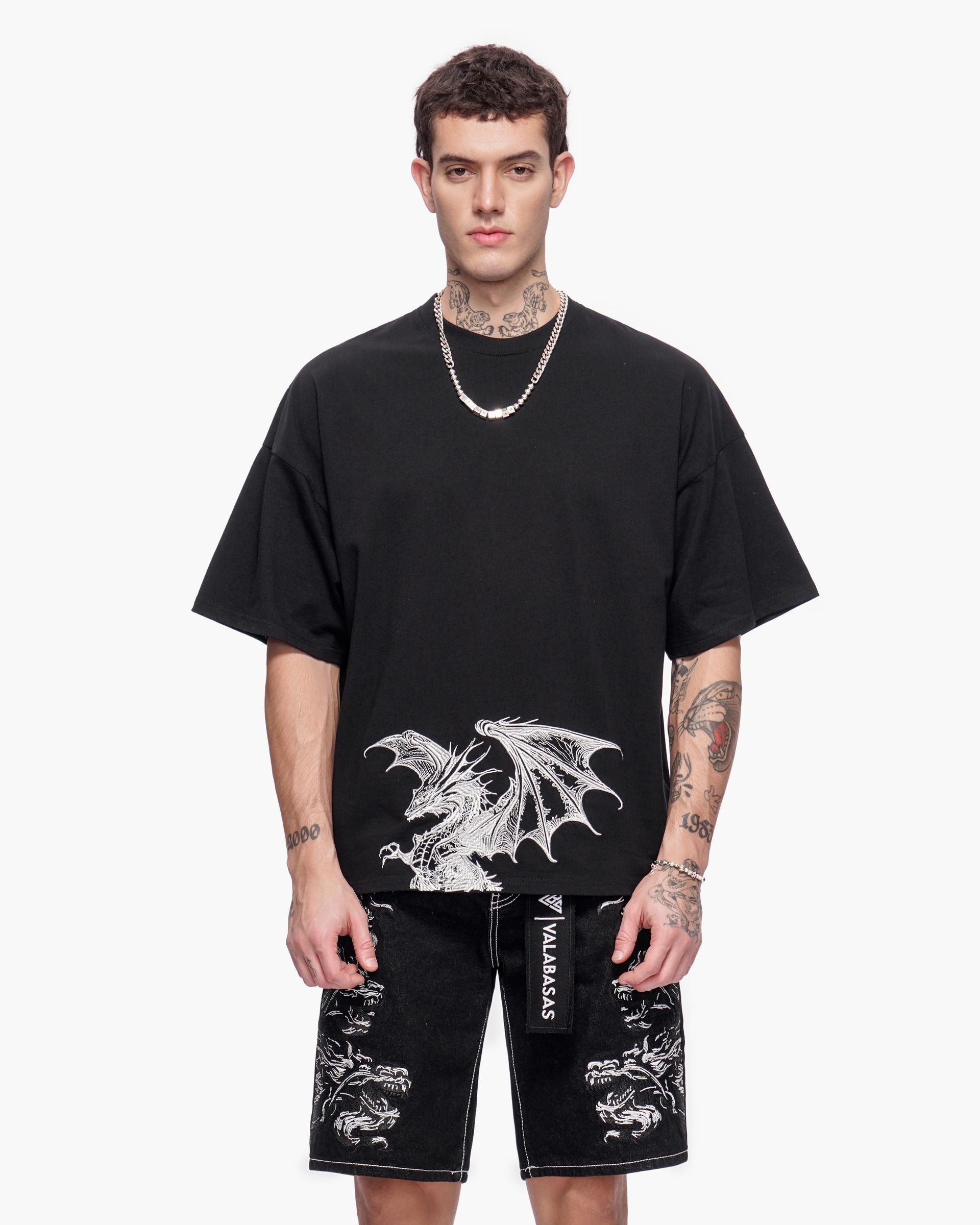 "KUNJI" TEE - BLACK-thumbmail-3