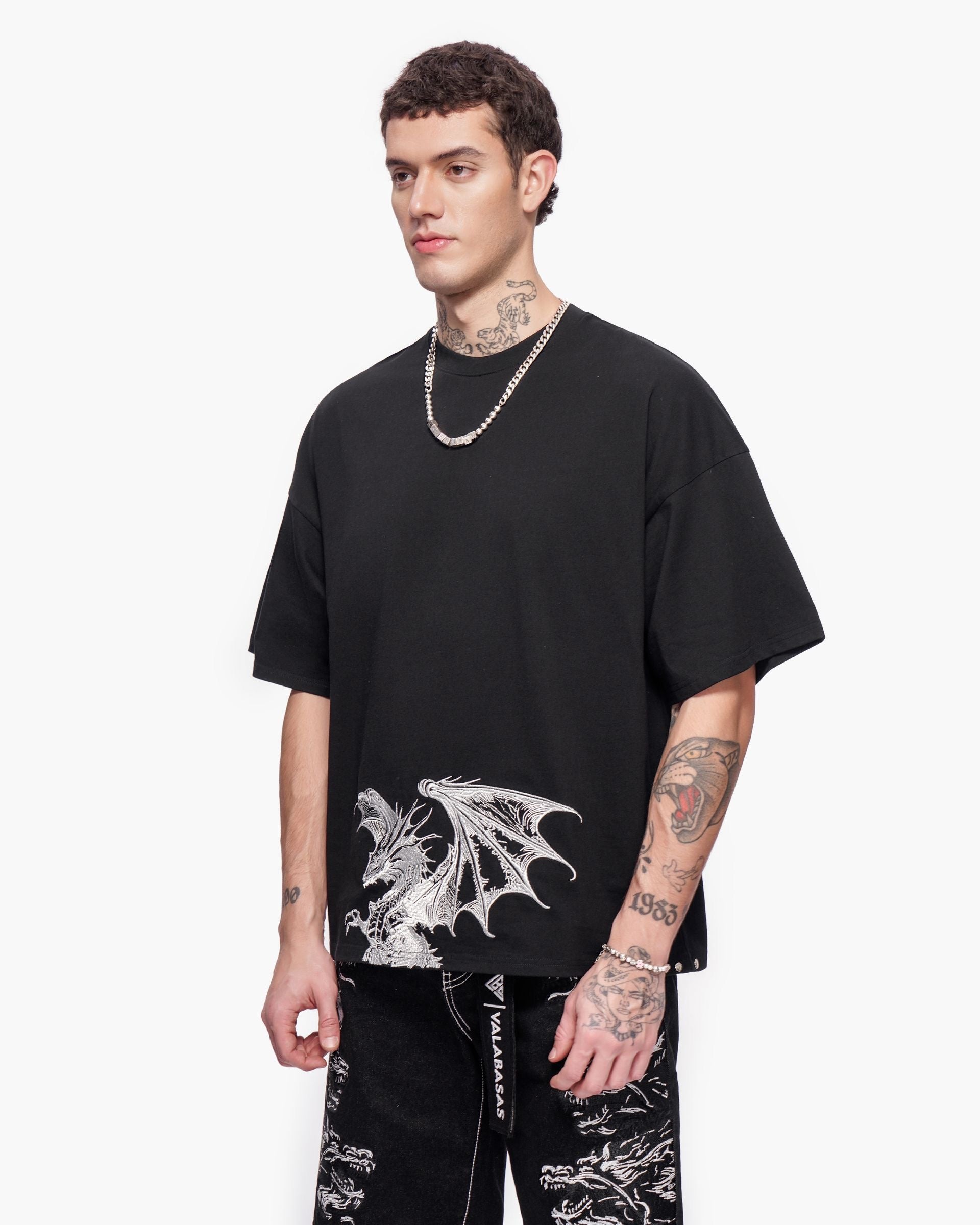 "KUNJI" TEE - BLACK-thumbmail-7