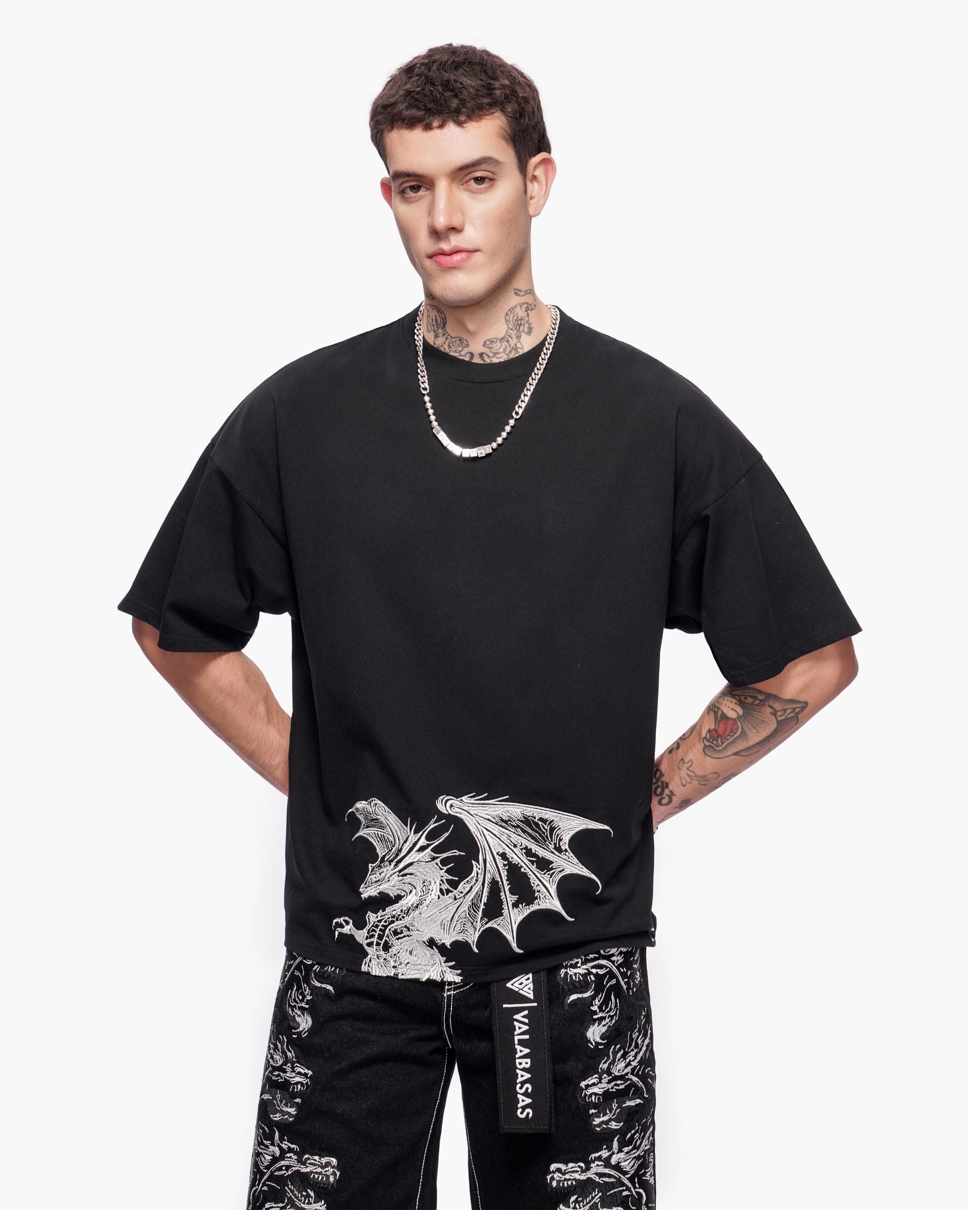 "KUNJI" TEE - BLACK-thumbmail-6