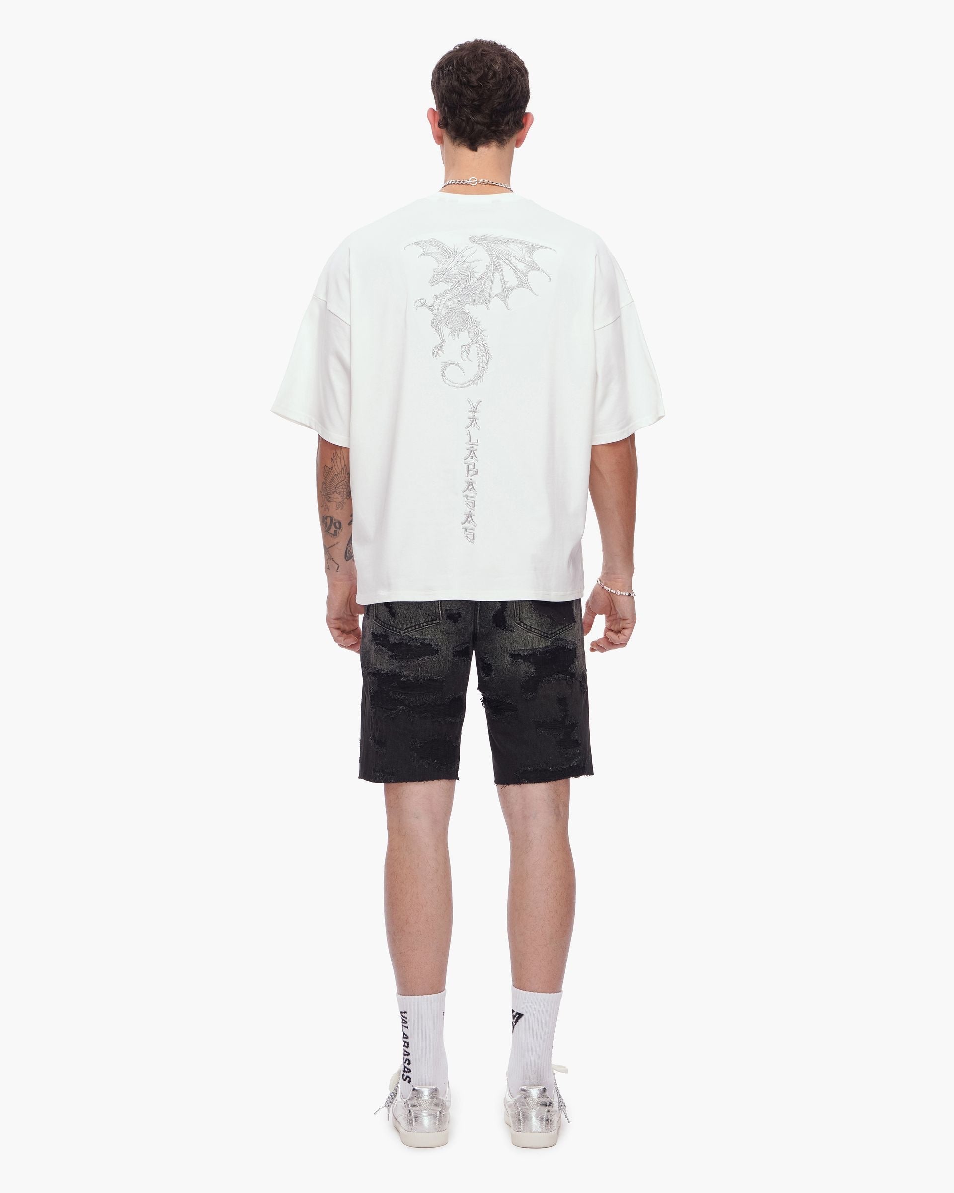 "KUNJI" TEE - WHITE