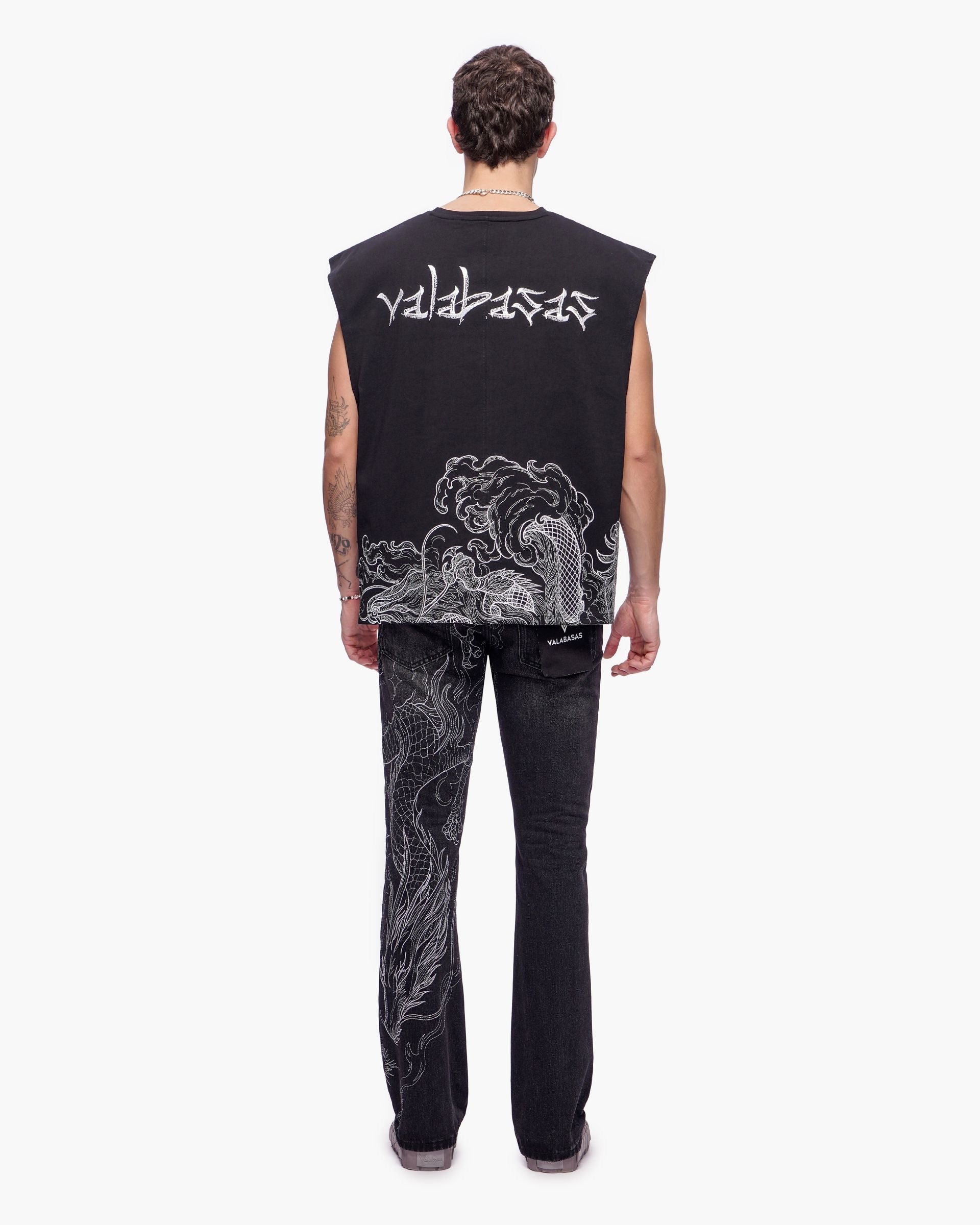 "KAITO" CUT-OFF TEE-thumbmail-2