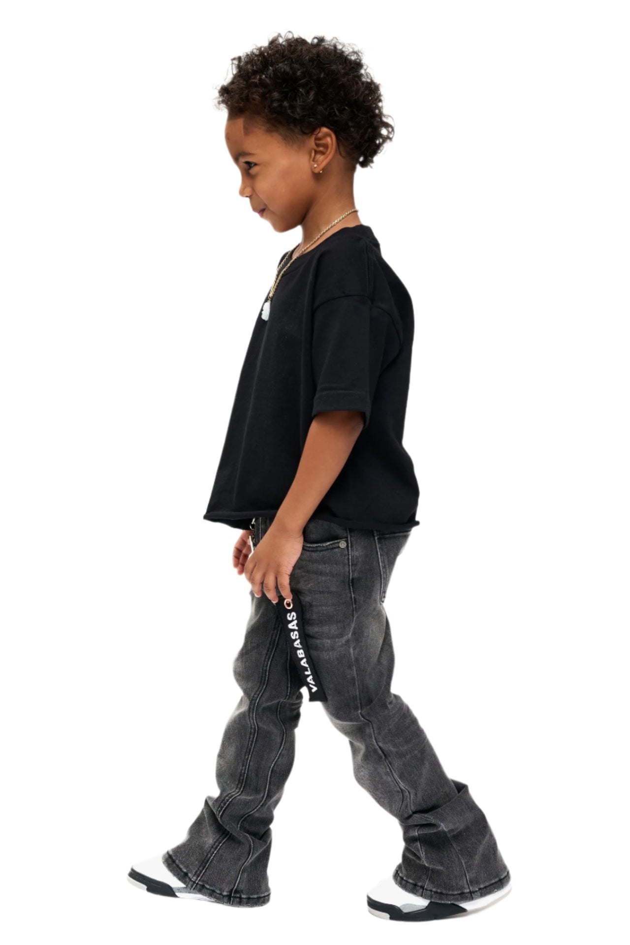 Jr.Stacked Kids Jeans Grey